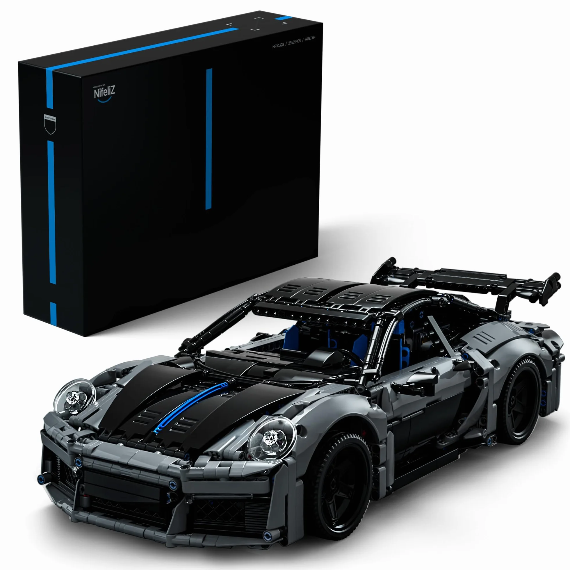 Nifeliz Kit Maquette Hypercar pour Adultes, Technique Voiture de Sport, 2362 Pièces