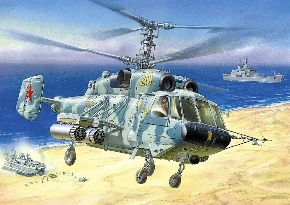 Soviet Naval Assault Transport Helicopter 1/72 Scale Kit