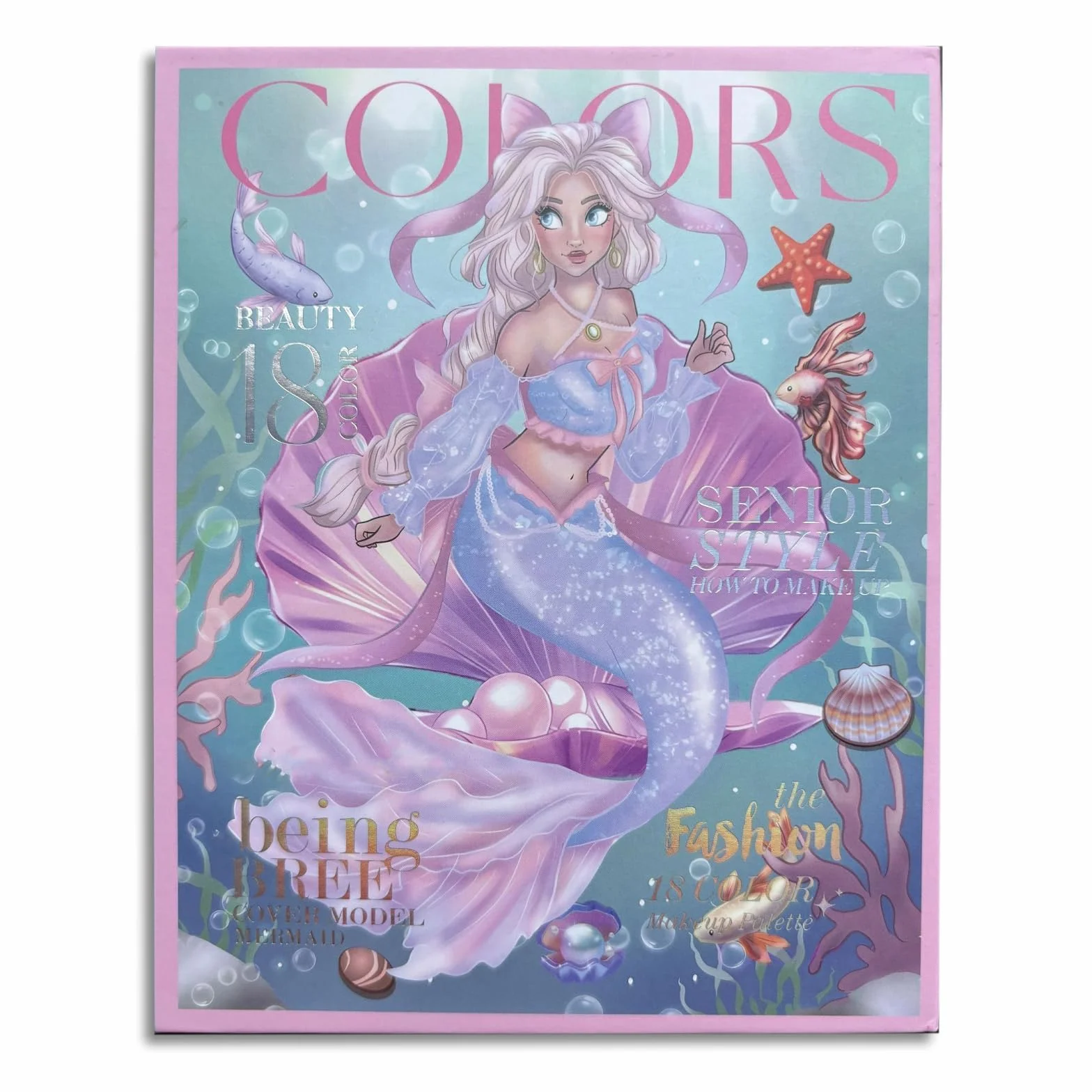 Coffret Maquillage Enfant Non Toxique Lave-Able Halloween Princesse DIY Filles 18 Couleurs