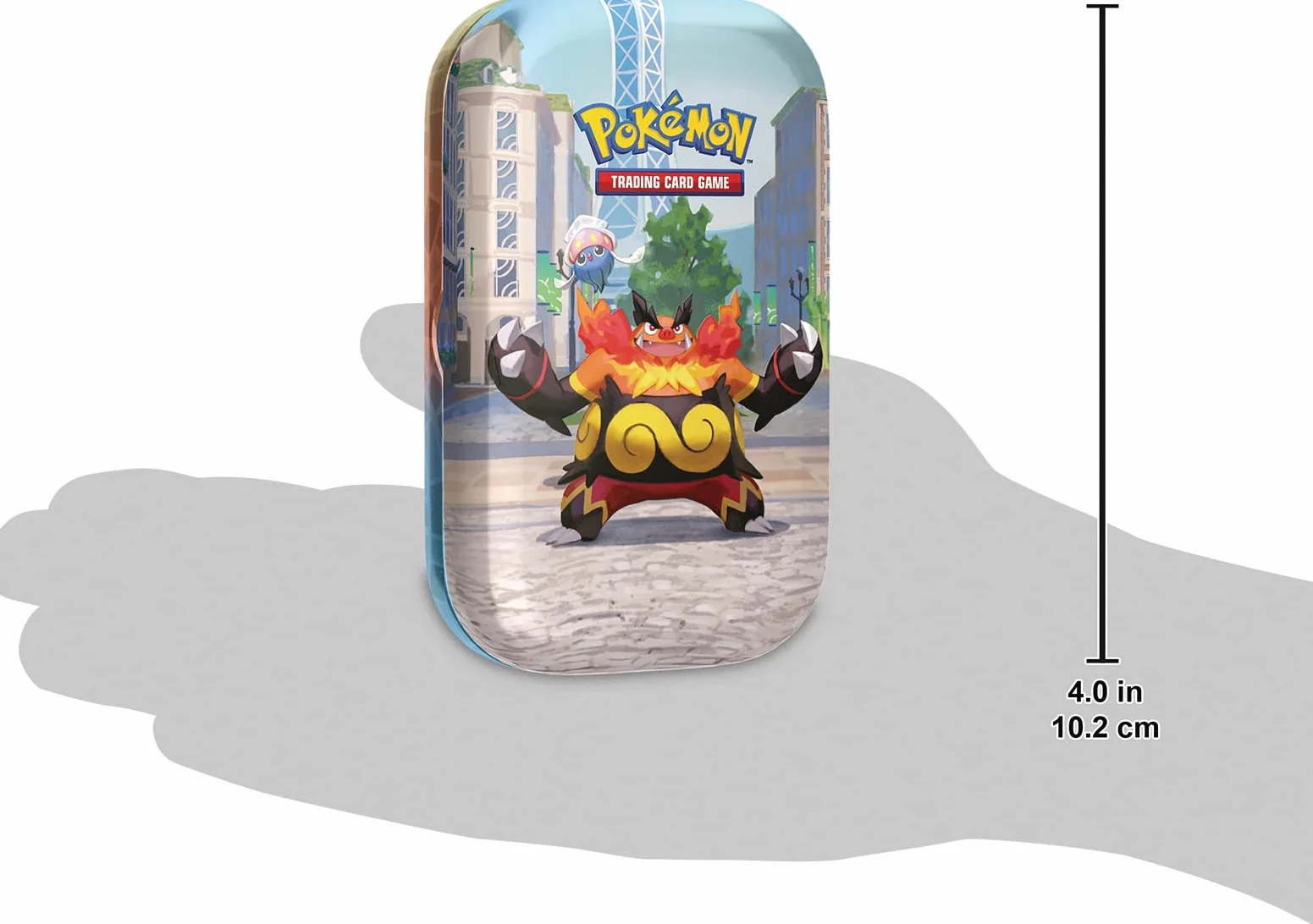 Pokémon Mini-boîte Illumis Roitiflam Sepiatop 2 boosters Carte Artistique Autocollants