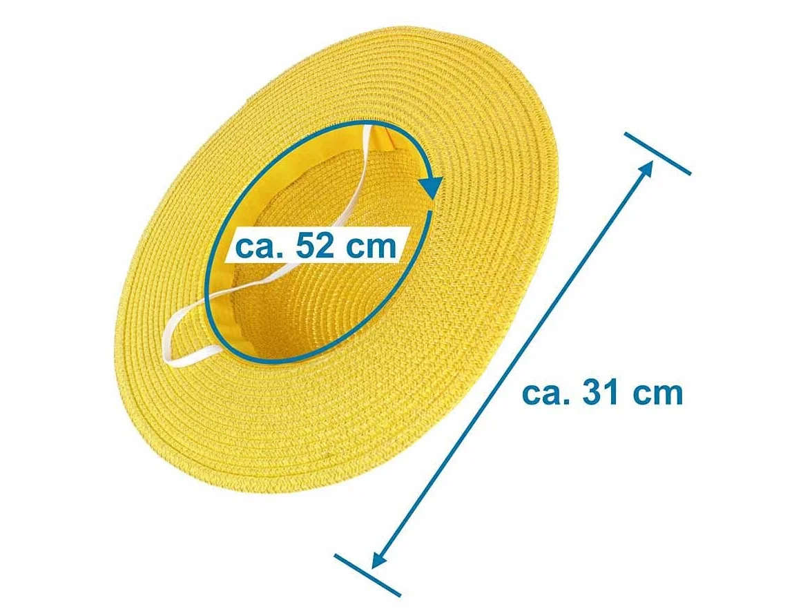 Chapeau de paille Monkey D. Ruffy pour enfant costume