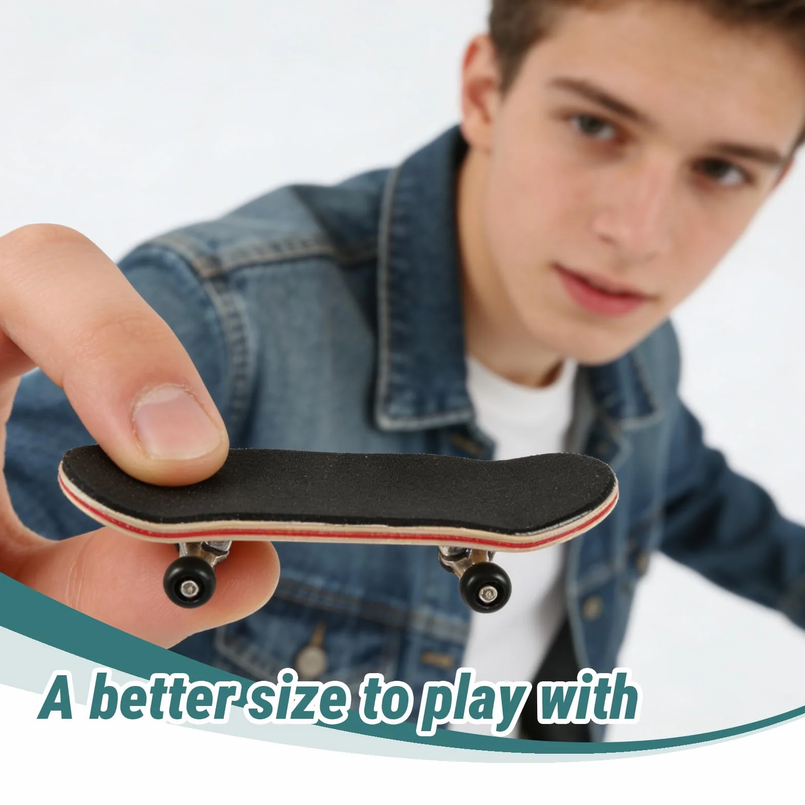 Finger Skate Professionnel en Bois d’Érable et Alliage, Mini Skate Portable Adolescent Adultes DIY