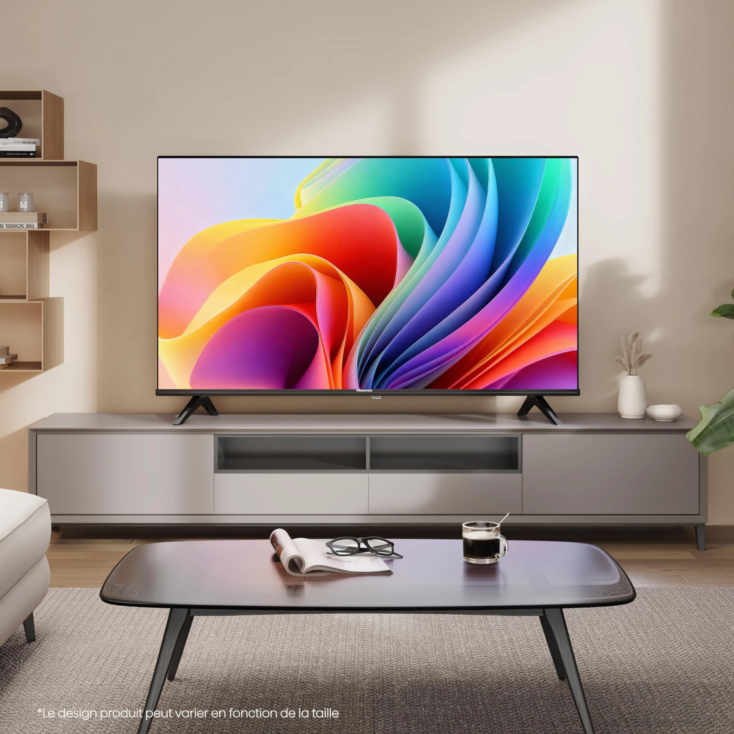Hisense TV LED 40" (102 cm) Full HD Smart VIDAA Dolby Audio DTS HD WiFi Bluetooth Noir