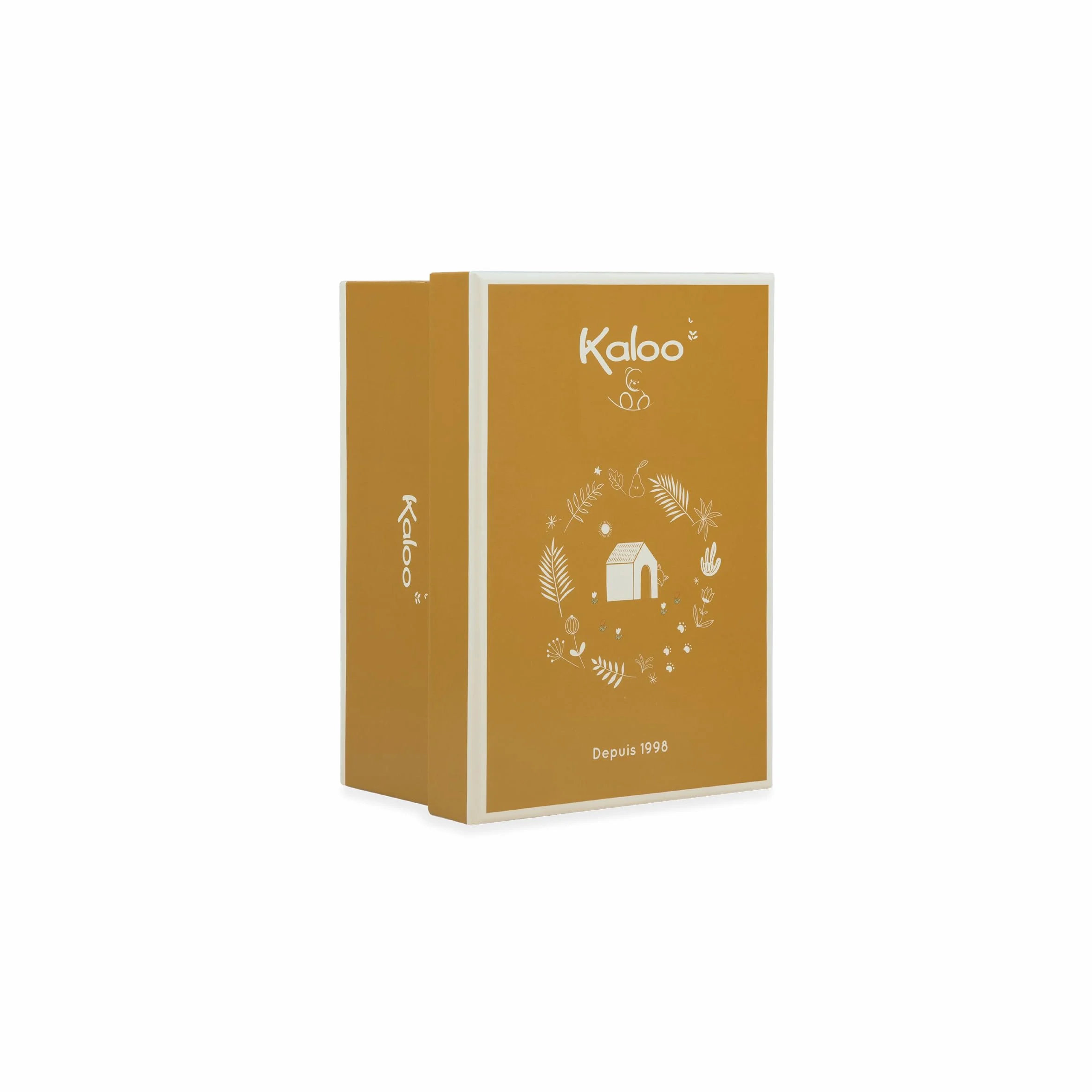 KALOO Les Amis Peluche Bébé Chamallow Le Chat 13 cm Boîte Cadeau