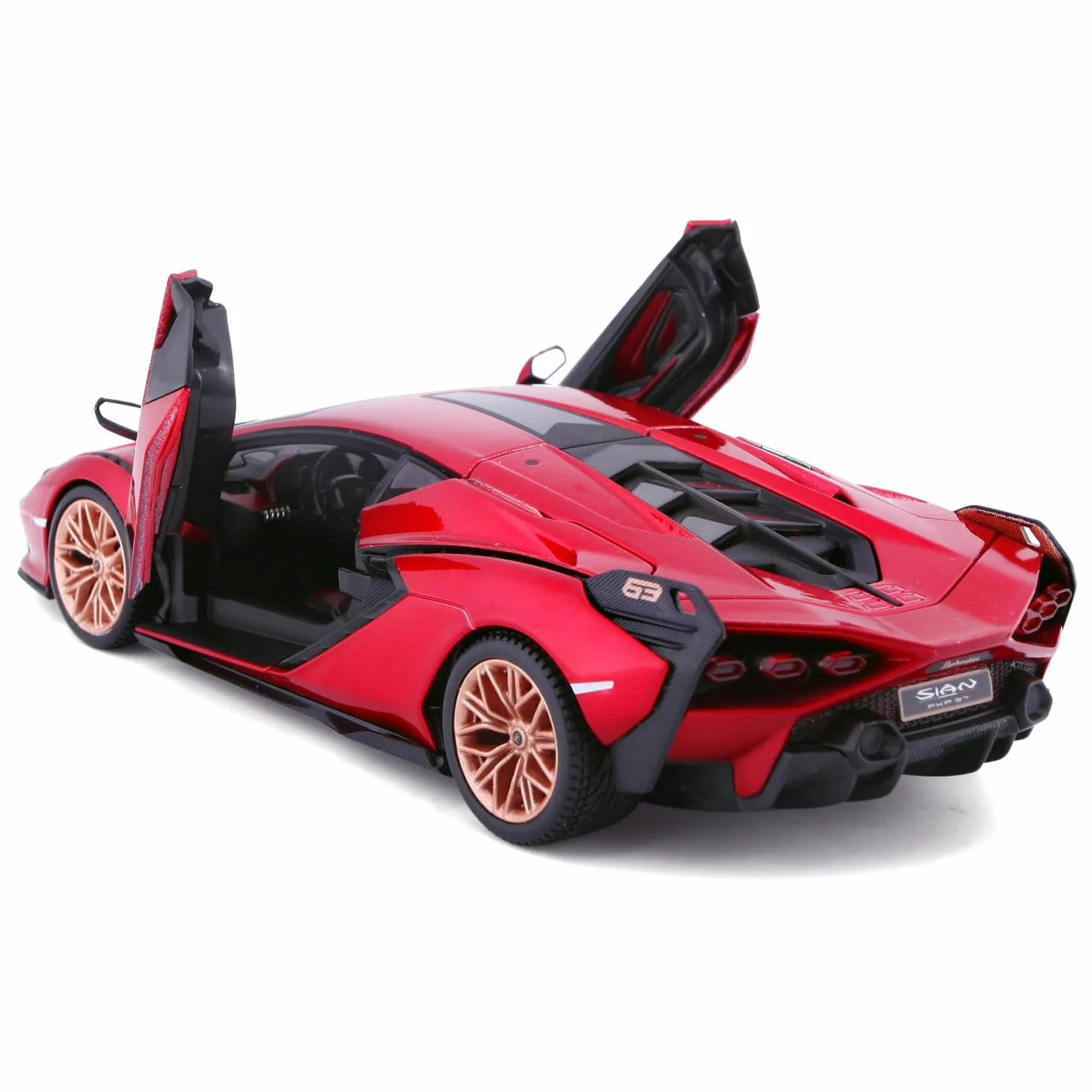 Bburago B18-21099R Lamborghini SIAN FKP 37 Rouge Motifs et Couleurs Assortis