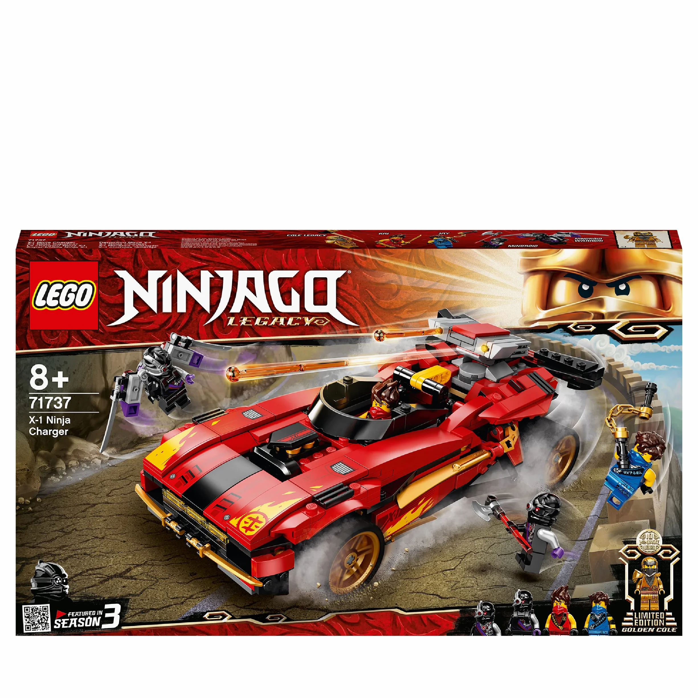 LEGO 71737 Ninjago Le Chargeur Ninja X-1