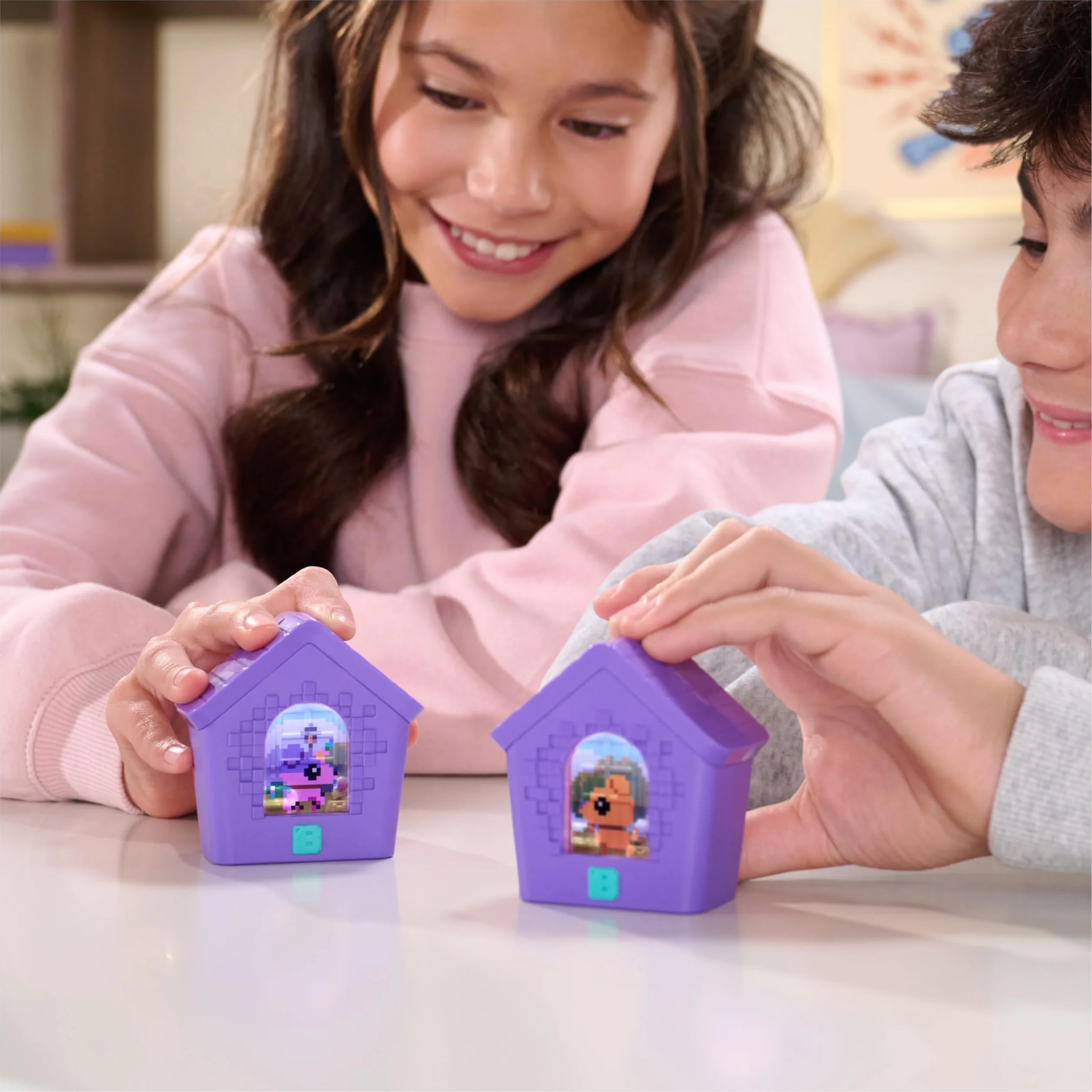 Bitzee Doghouse Niche Mon Chien Interactif Animal Digital 15 Animaux Interactifs Ecran Tactile Jeu Enfant 5+