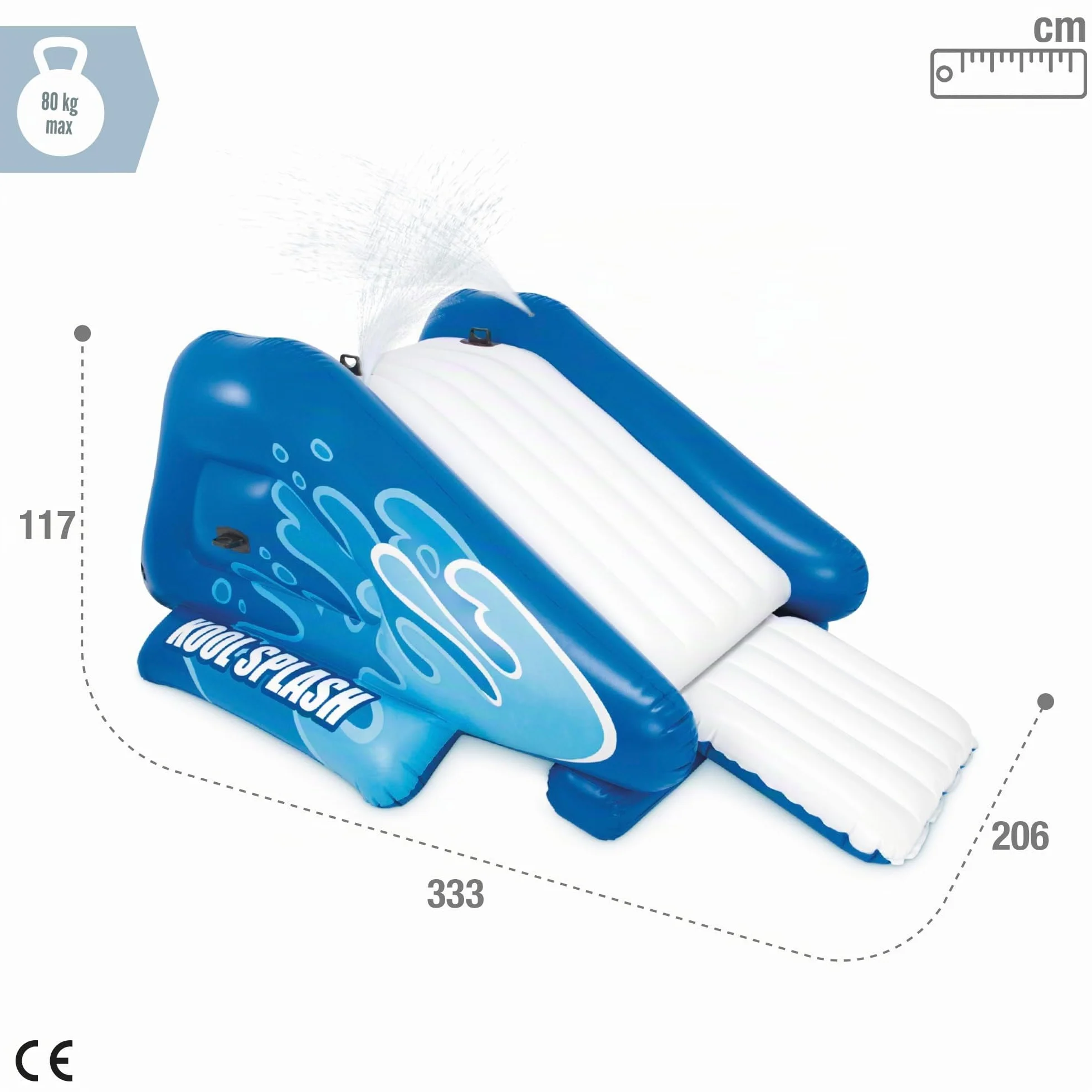 Intex Toboggan pour Piscine Enterrée