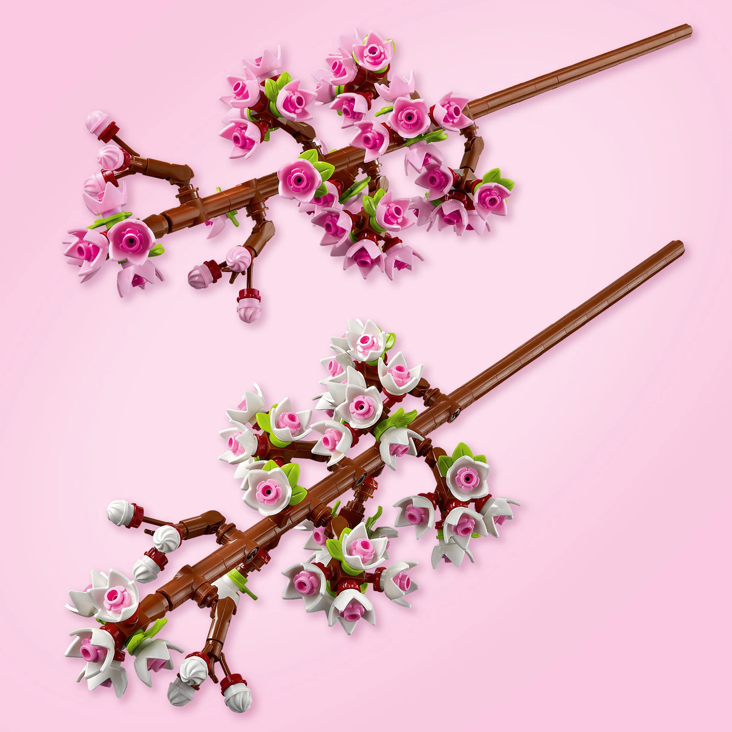 LEGO Botanicals Les Fleurs de Cerisier 40725 Jouet de Construction Fleurs Artificielles Décoration Florale Maison Bureau Cadeau Nature Fille 8 Ans