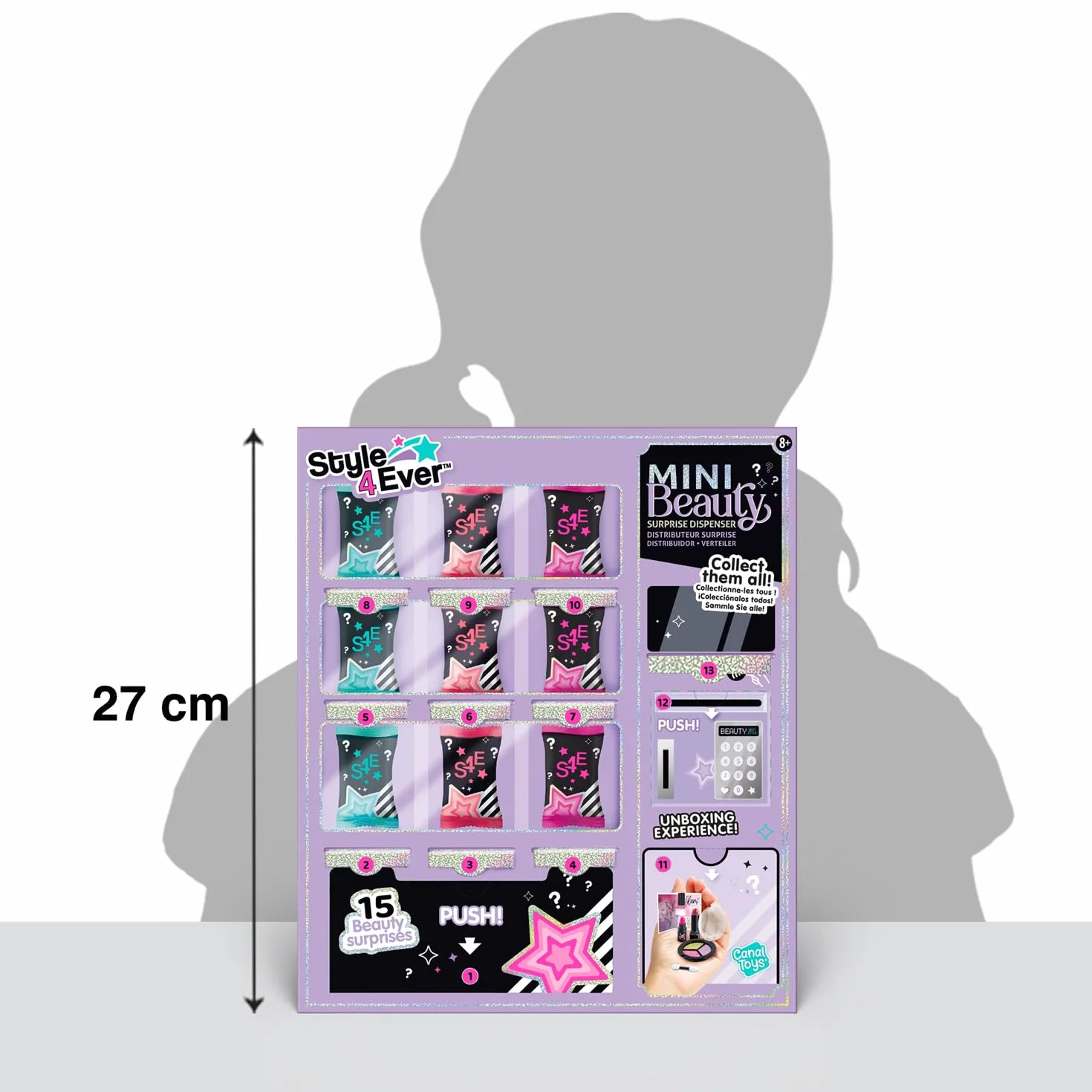 Canal Toys Style 4 Ever Mini Beauty Distributeur Surprise 15 Surprises Jouet Loisir Créatif Enfant 8 Ans+