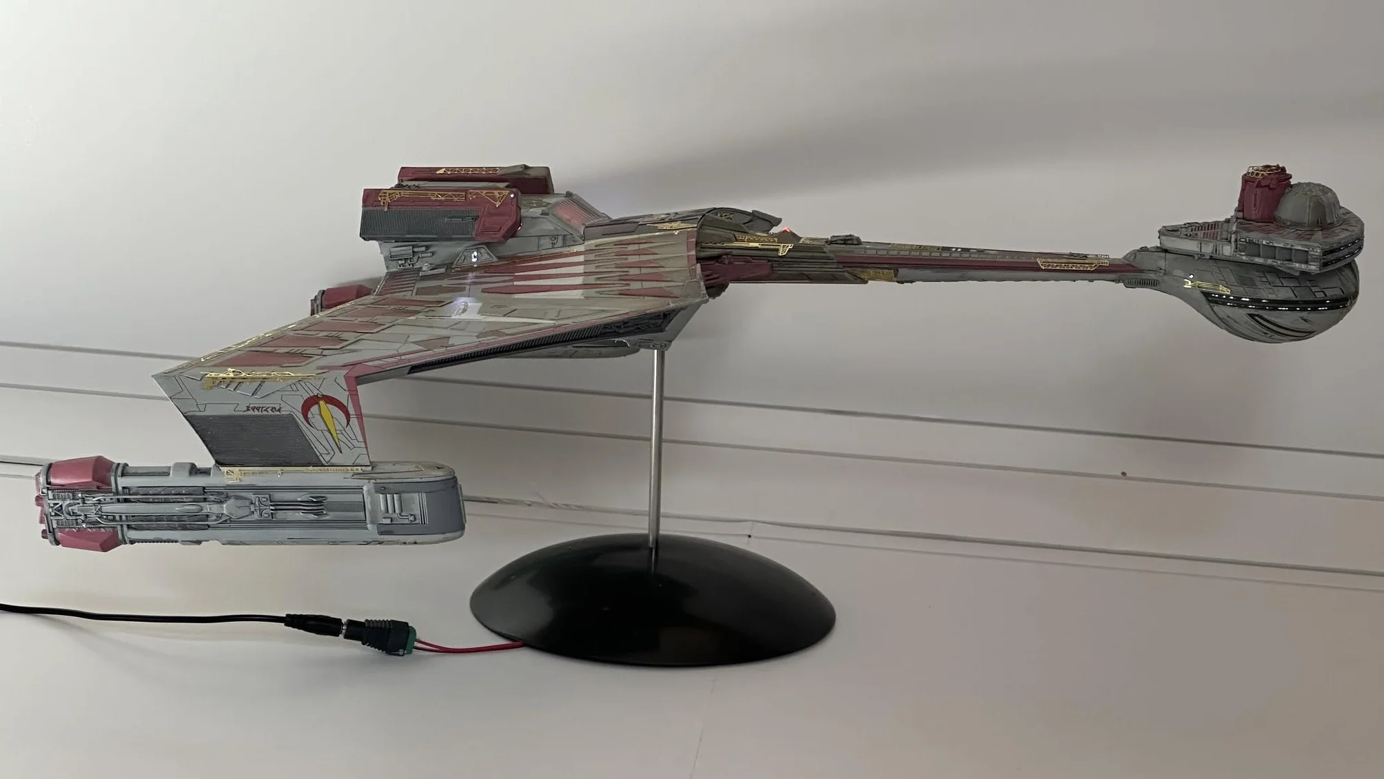 Polar Lights Star Trek 6 The Undiscovered Country Klingon Kronos One Kit de maquette échelle 1:350