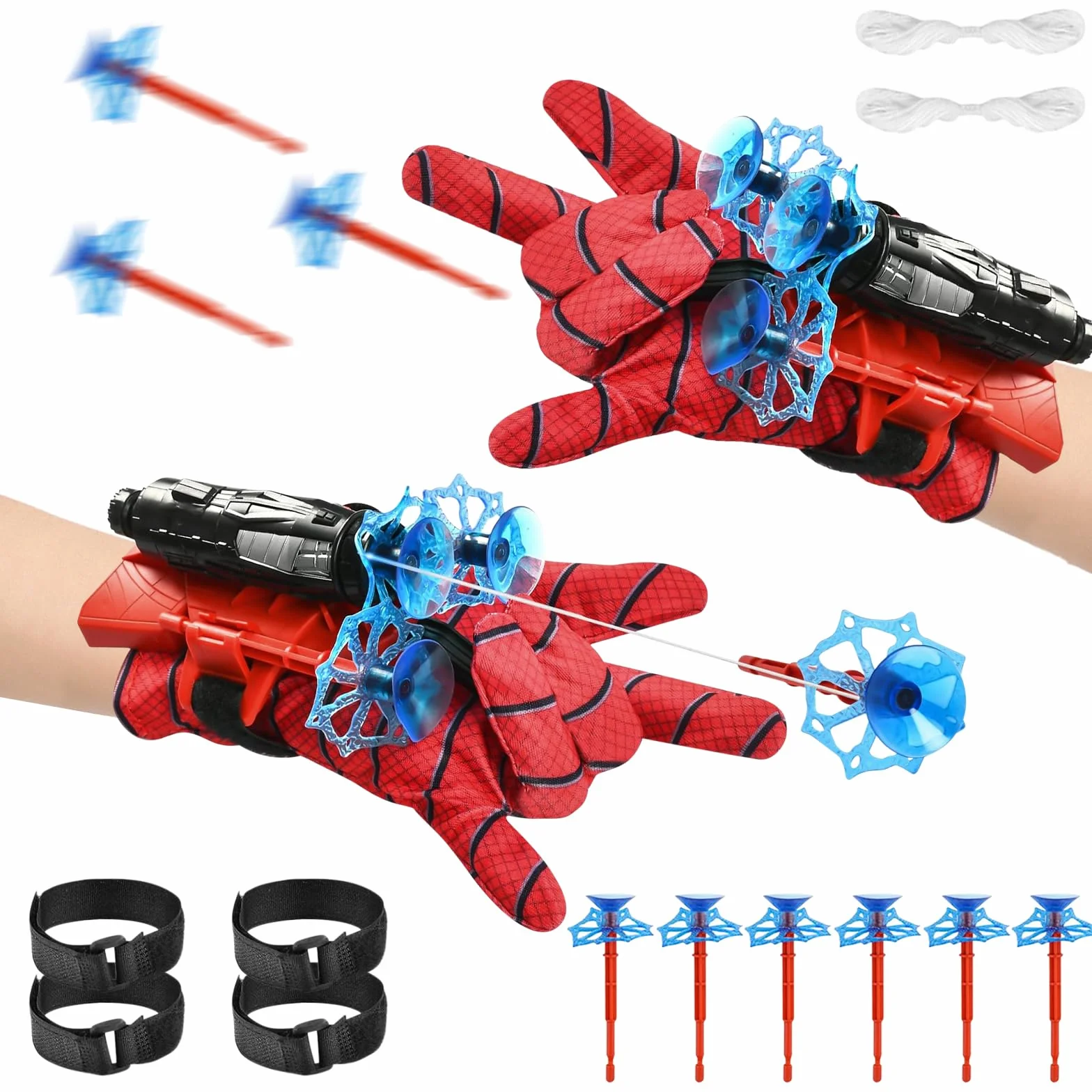 Gant De Lanceur Cosplay Plastique Jouets Poignet Lanceur Éducatifs Fête (B)