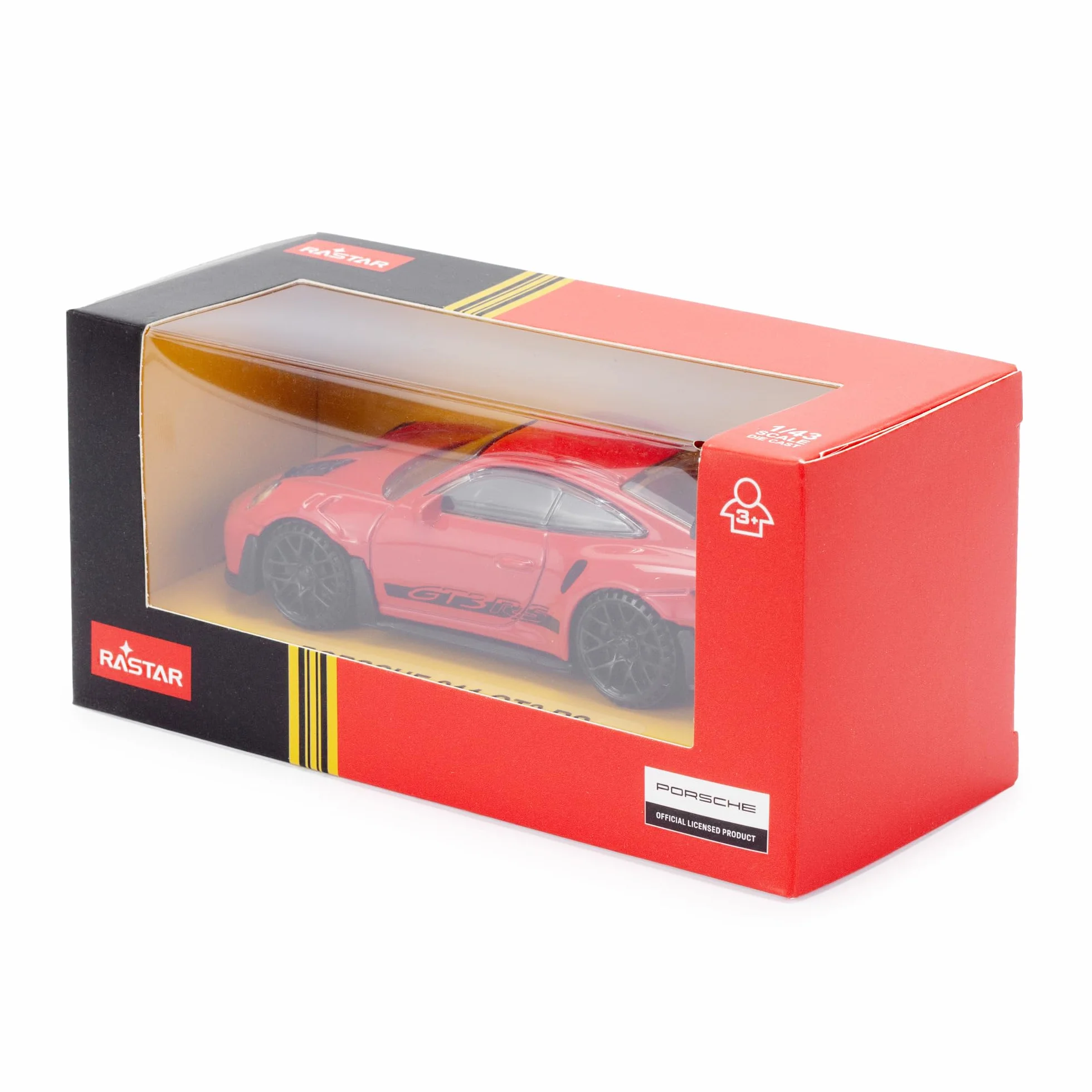 Porsche 911 GT3 RS Voiture moulée sous Pression 1:43 Rouge Édition Collectors