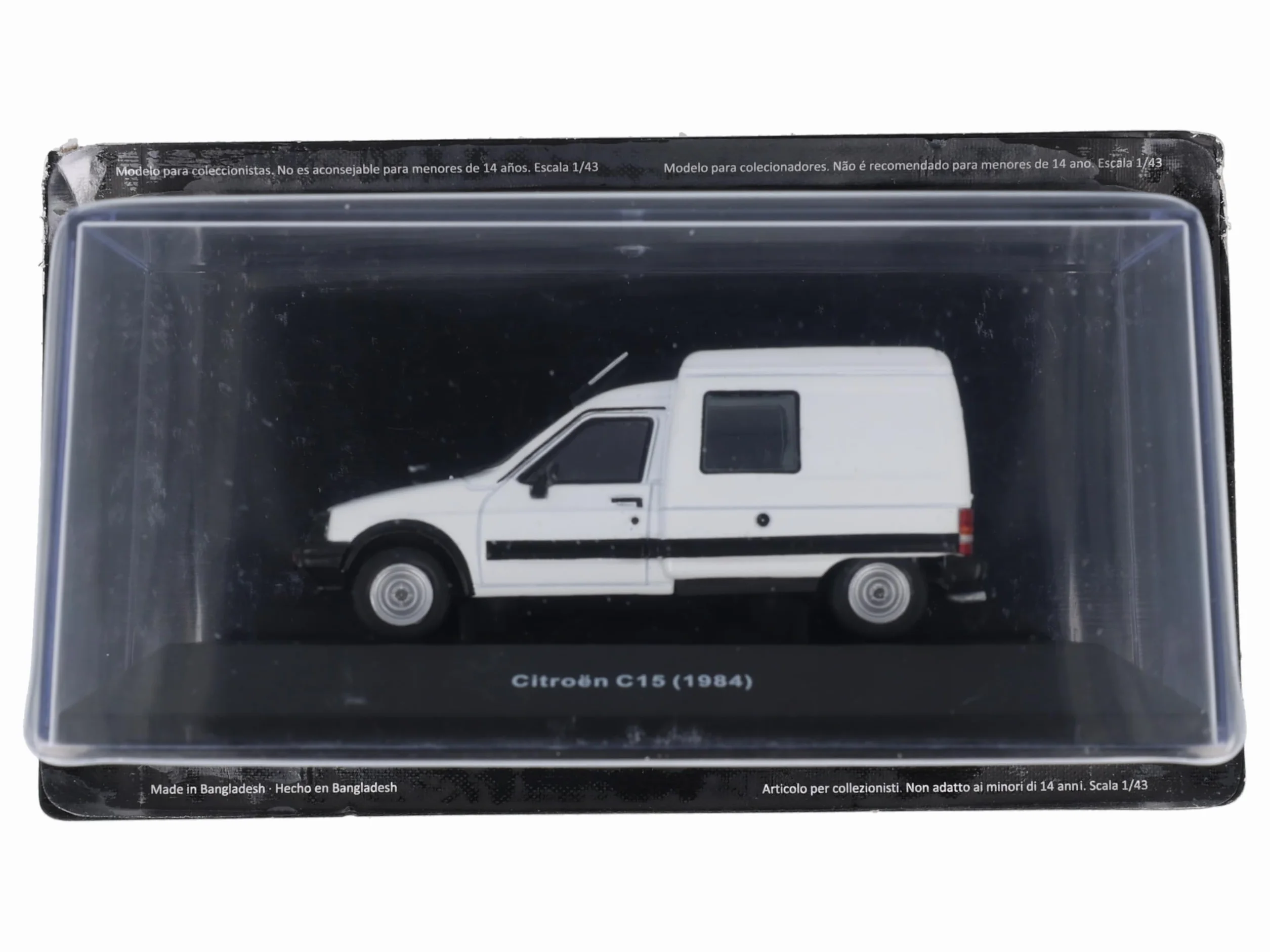 BJ3 Voiture 1/43 Citroën C15 Blanc 1984
