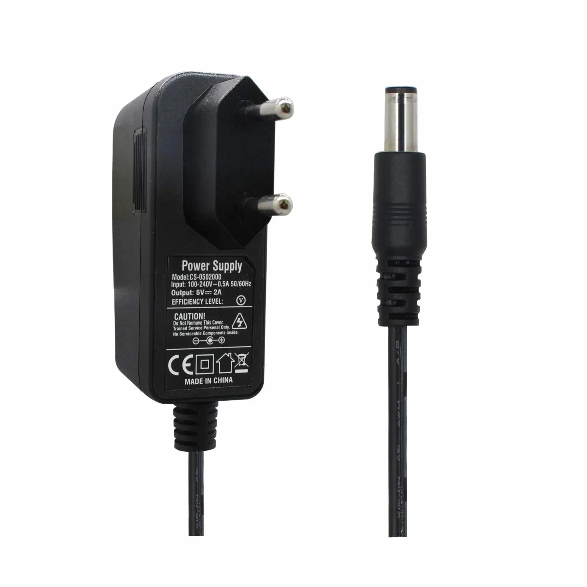 Adaptateur Secteur AC vers DC 5V 2A 5.5mm x 2.1mm