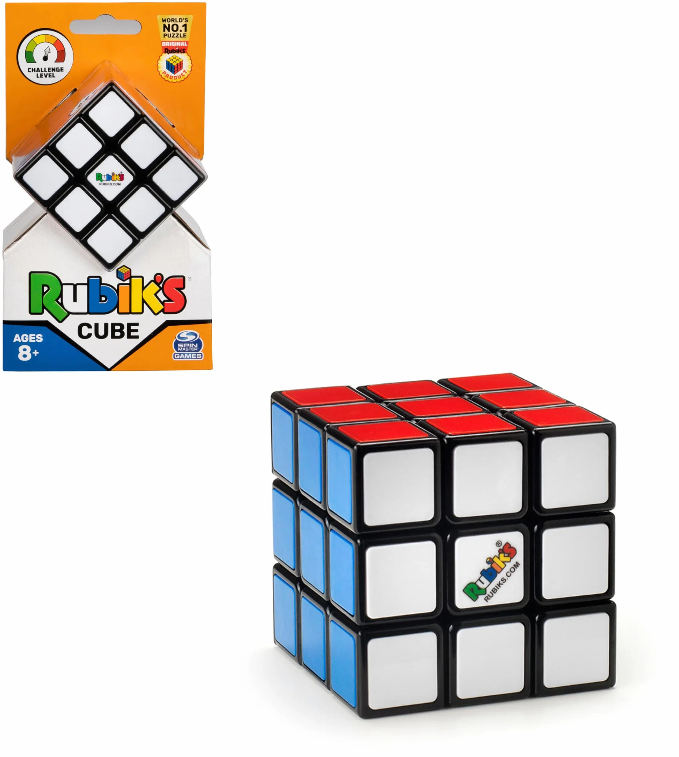 Rubik's Cube 3x3 Casse-Tête Puzzle Original Correspondance Couleurs Enfant 8 Ans+