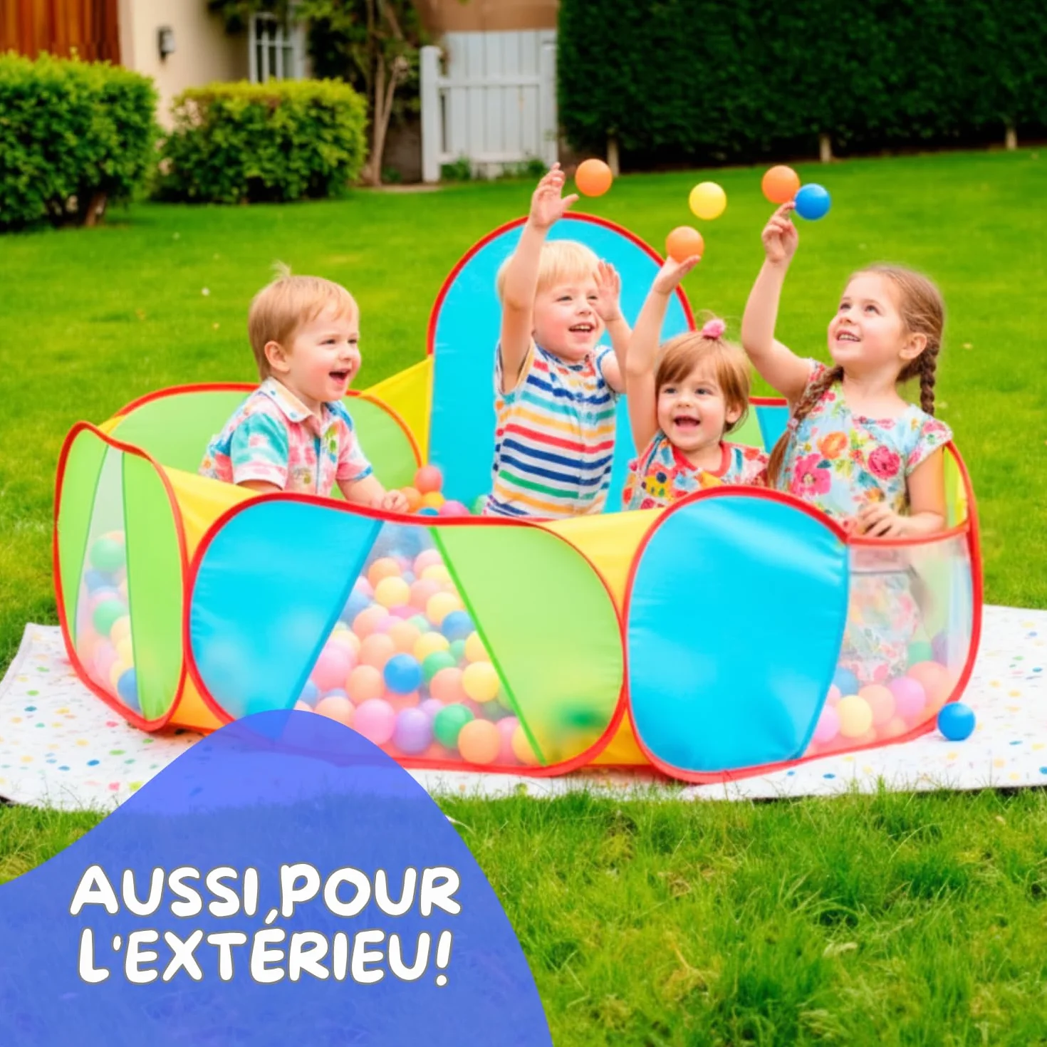 Piscine À Balles pour Bébé et Enfant | Parc À Balle