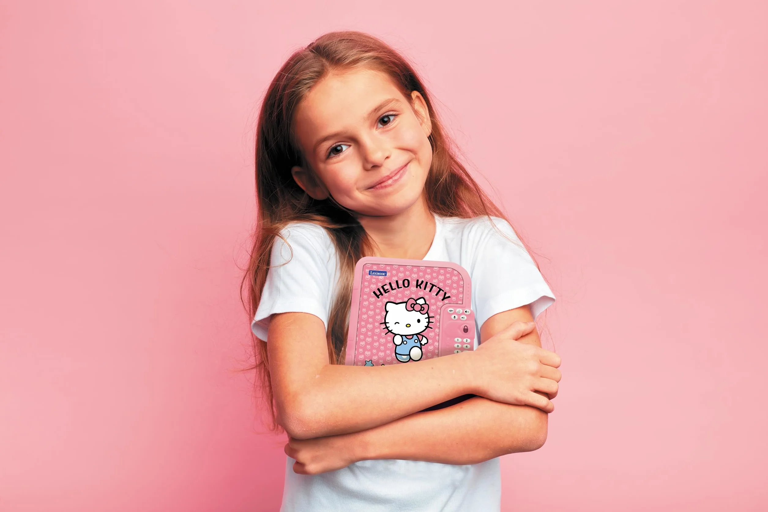 Lexibook Hello Kitty Journal intime électronique interactif avec stylo et carnet Rose/blanc SD50HK