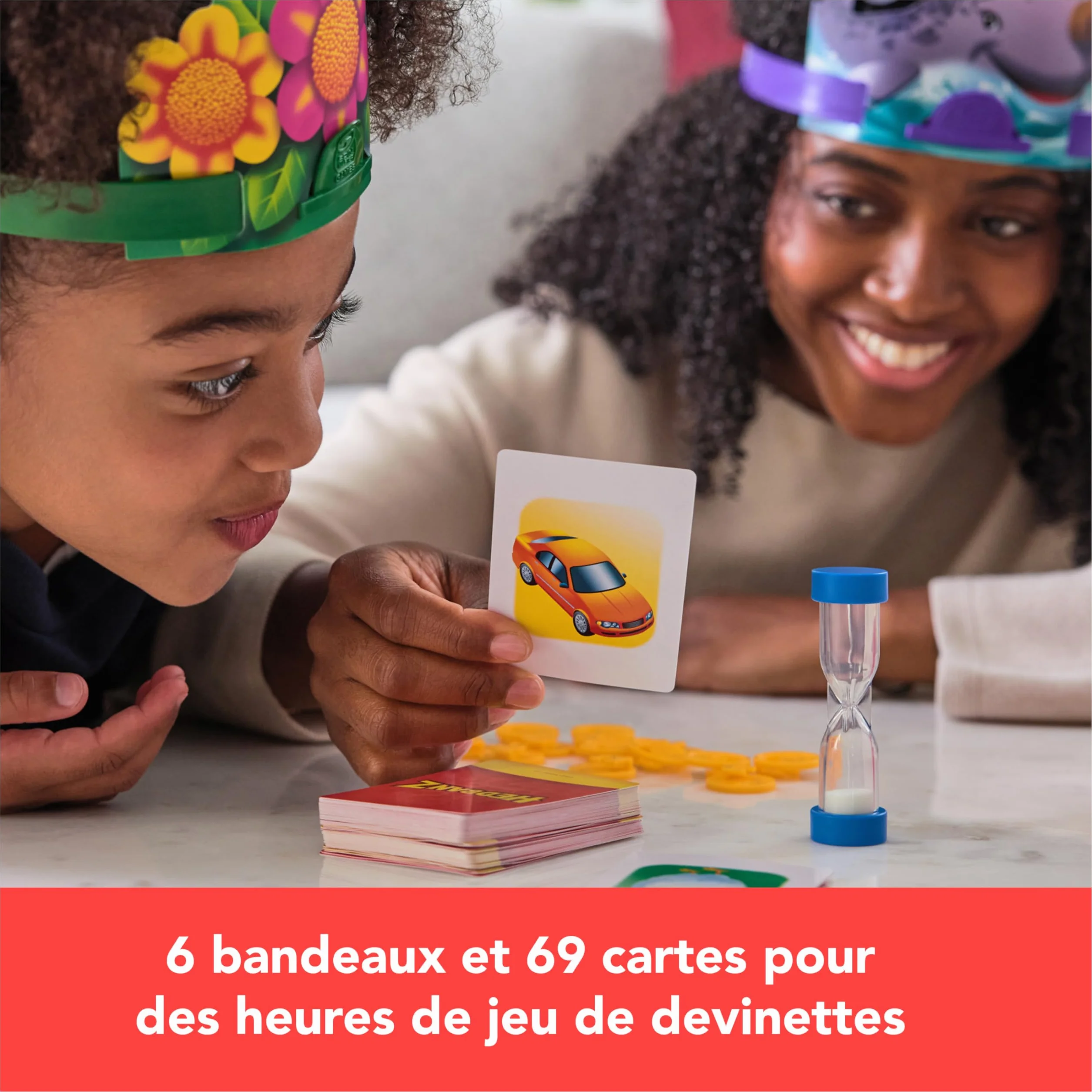 Devine Tête Classique - Jeu de Société Famille - Devinez l'Illustration - Version Française