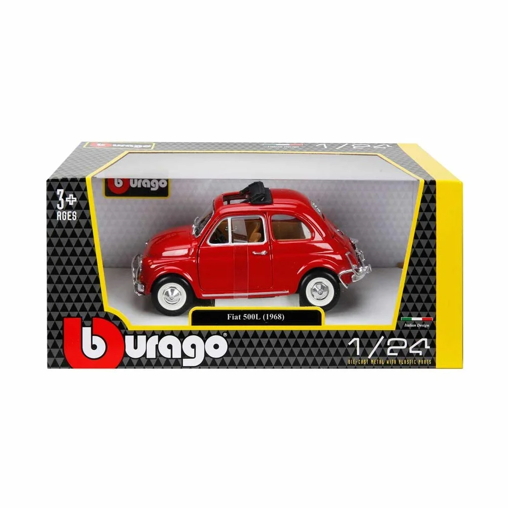 Bburago Fiat 500L 1968 Modèle réduit échelle 1:21 Licence Officielle Fiat
