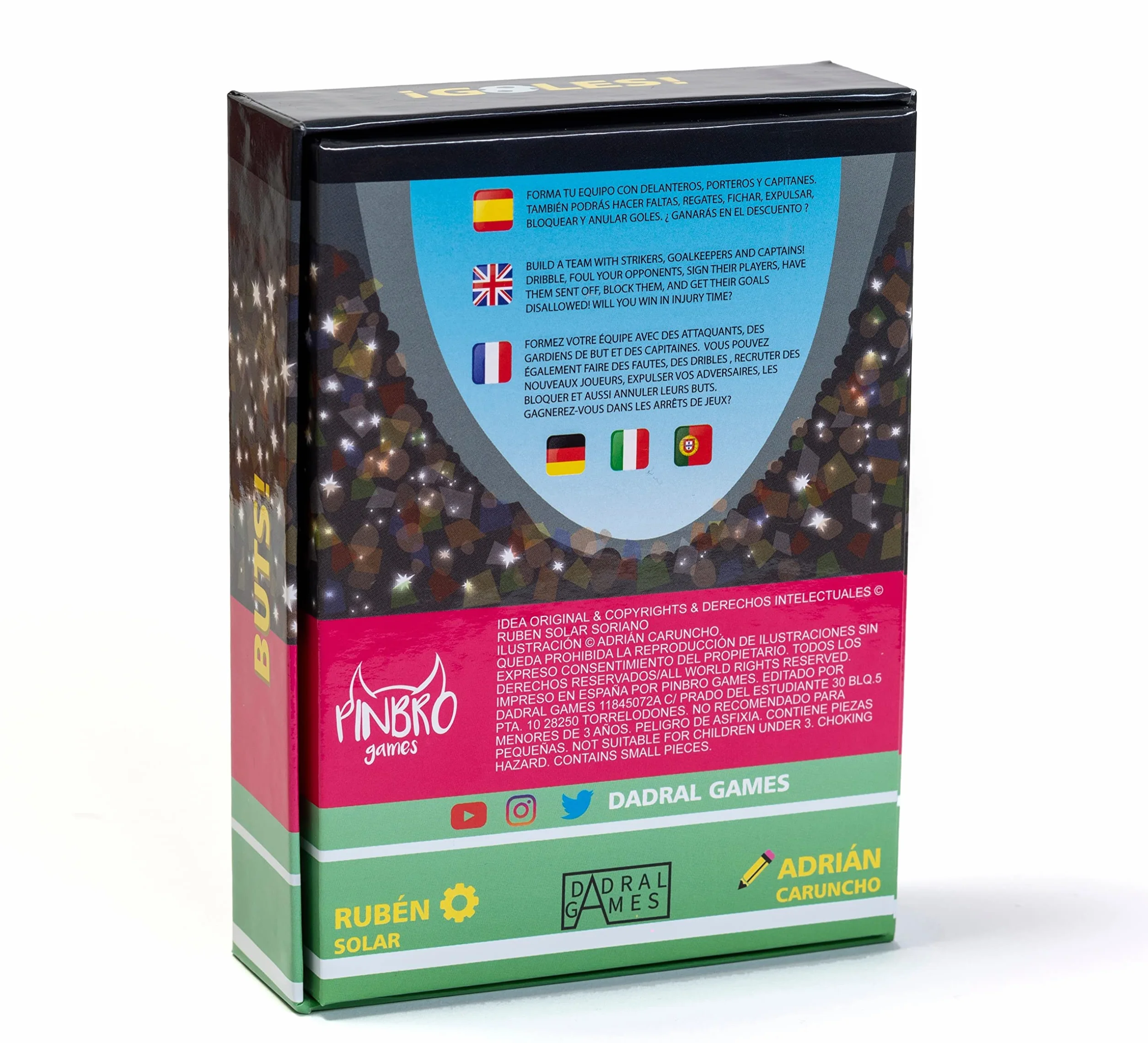 Jeu de Cartes de Football BUTS! | Jeux de Société | Multilingue | Dès 6 Ans