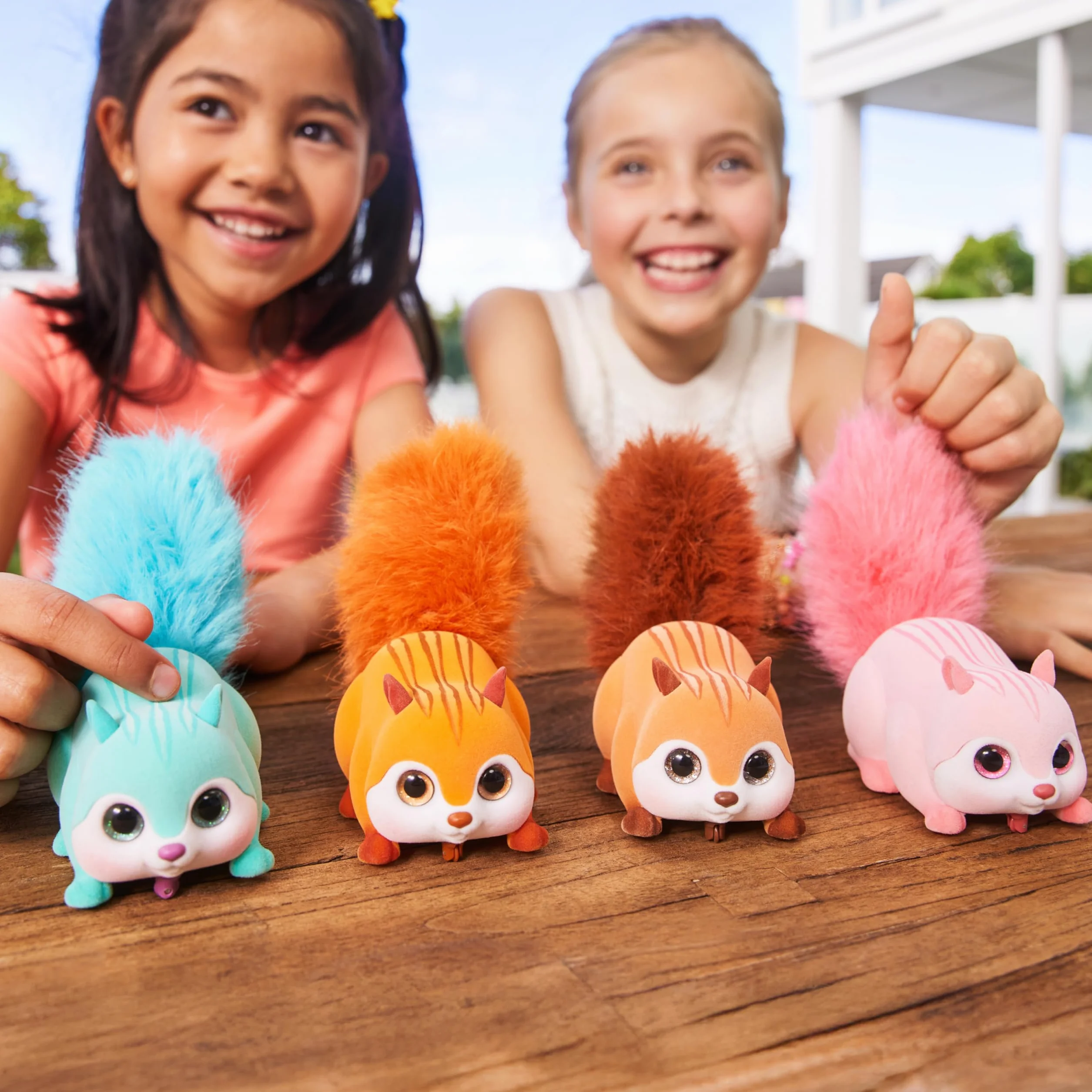 ZURU Pets Alive Scurry'n Squirrel Marron Jouet Animal Robotique Interactif Écureuil Mobile Sons Réalistes 2 Ans+