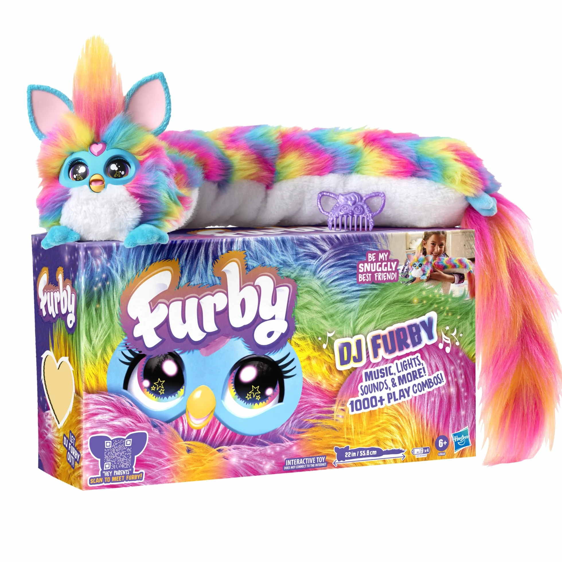 Furby Peluche Interactive Musicale 5 Modes 1000+ Combinaisons Français Furbish Dès 6 Ans