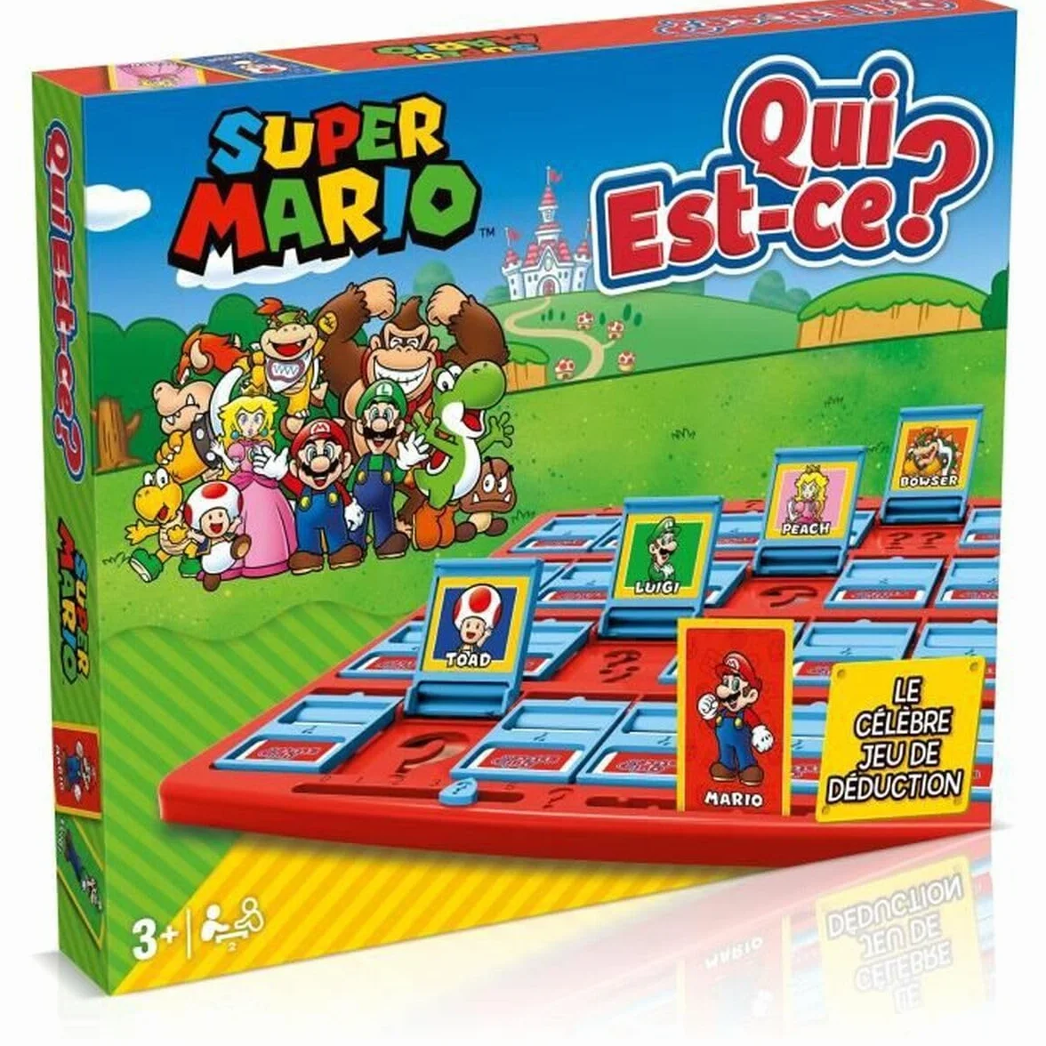 Winning Moves Qui Est Ce Jeu de Société Super Mario - Jeu pour Enfants 6+ - Version française