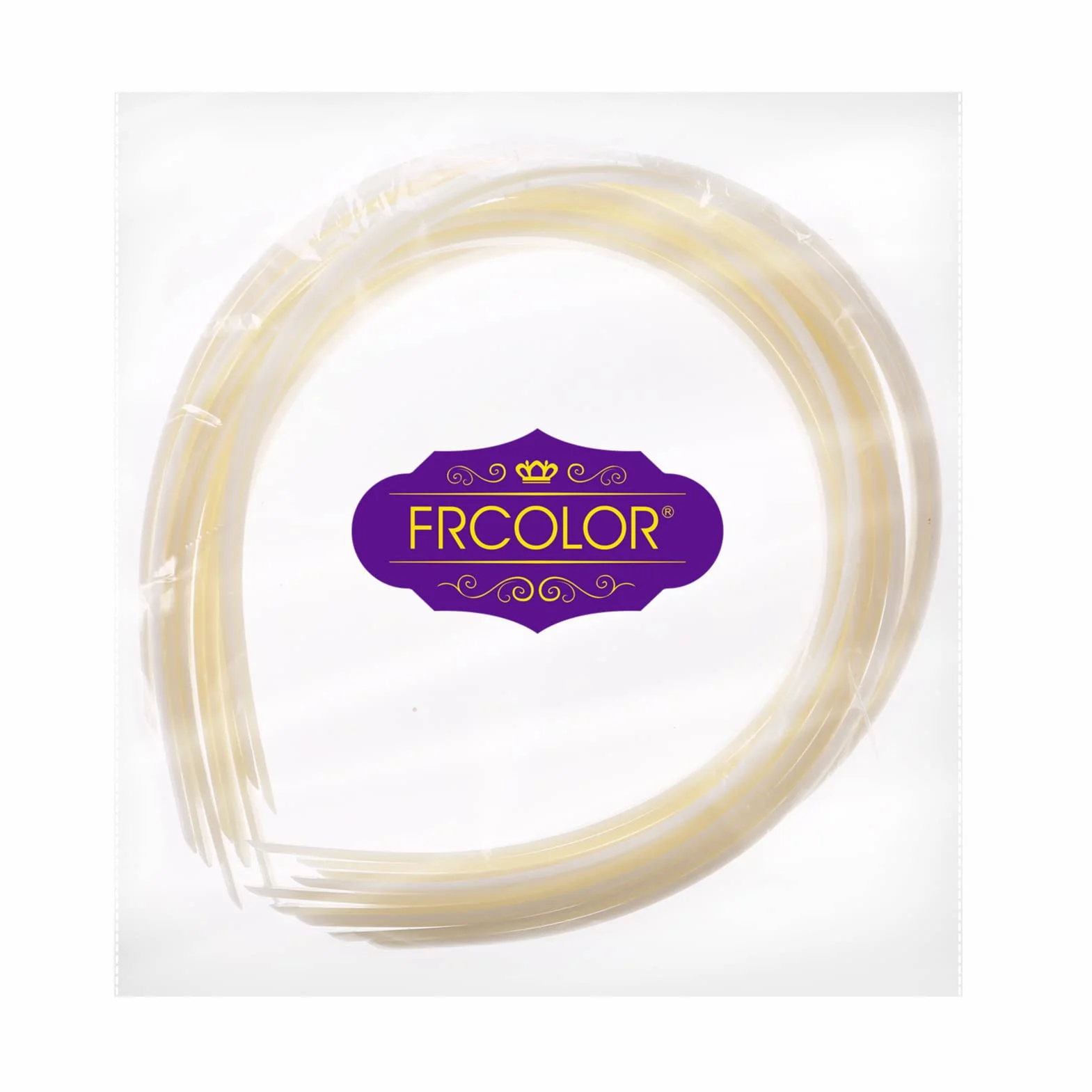 Lot de 12 têtes blanches en plastique pour bricolage femme fille