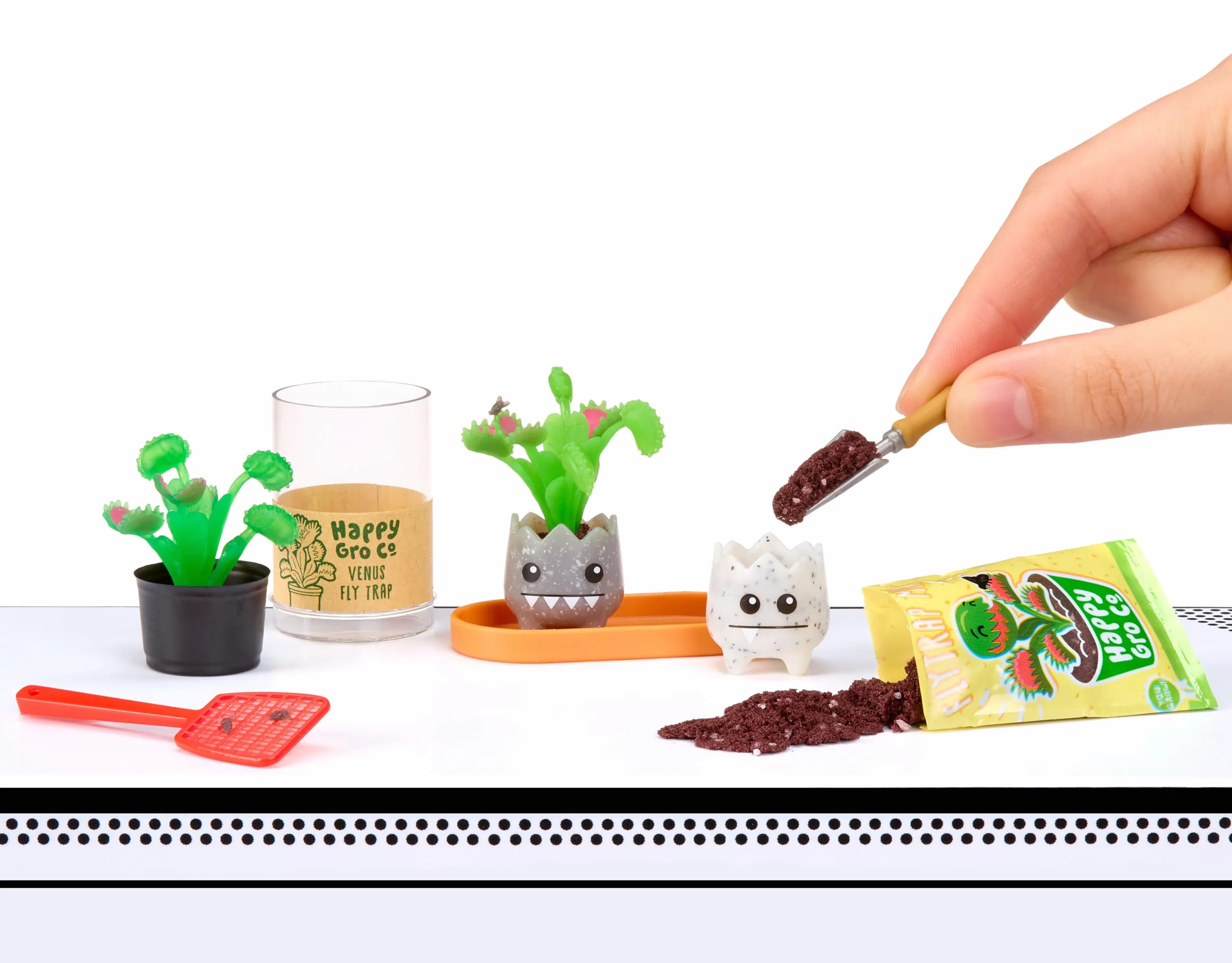MGA's Miniverse Make It Mini Nature Series 3 - Objets à Collectionner DIY Répliques de Plantes Fleurs Jouets