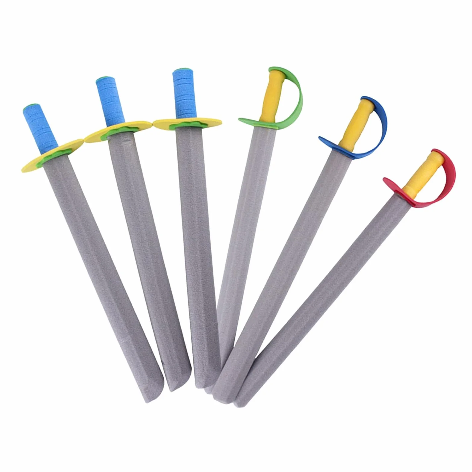 Épées en Mousse pour Enfants, Jouets d'épée, 6 Pièces