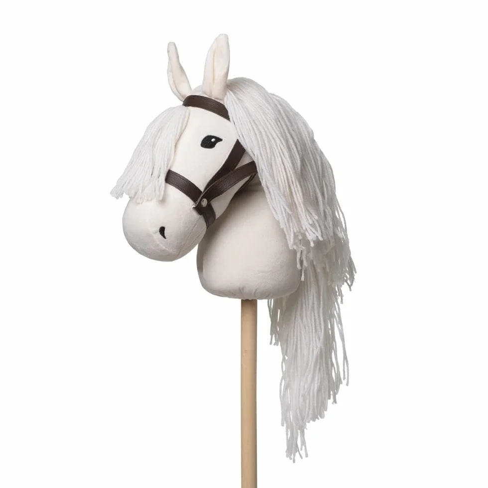Tête de Cheval Blanc à chevaucher Bois