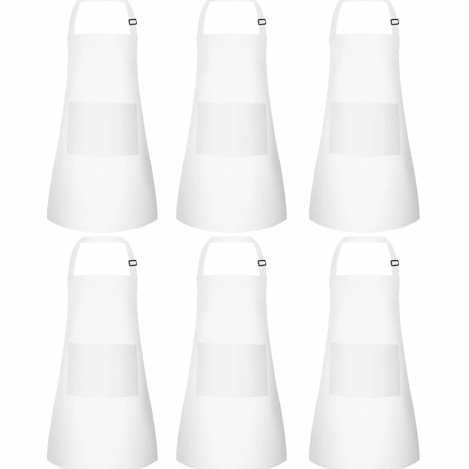 Tablier pour enfants avec 2 poches réglables, tablier de chef artistique pour cuisine, pâtisserie, peinture
