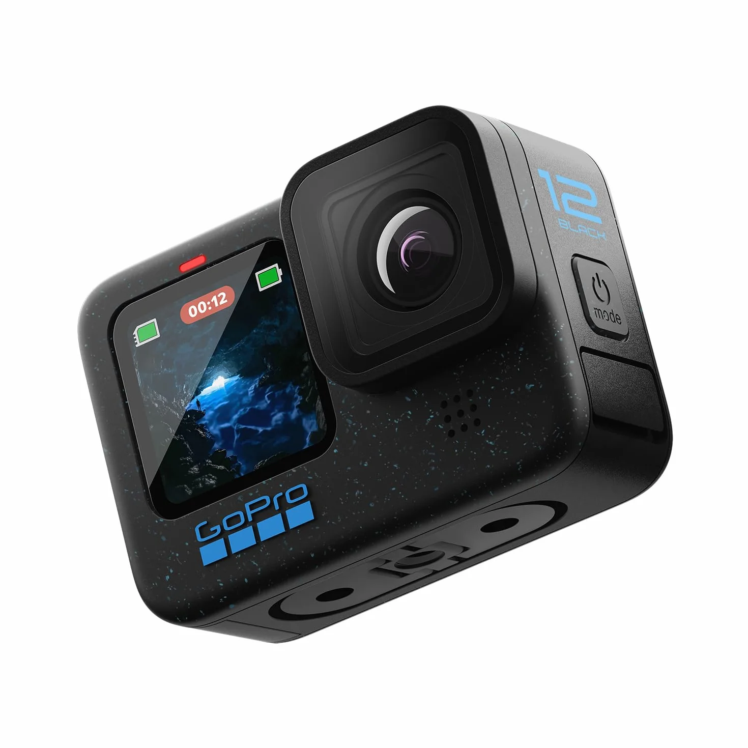 GoPro HERO12 Black Caméra d'action étanche Ultra HD 5.3K60 27MP HDR stabilisation