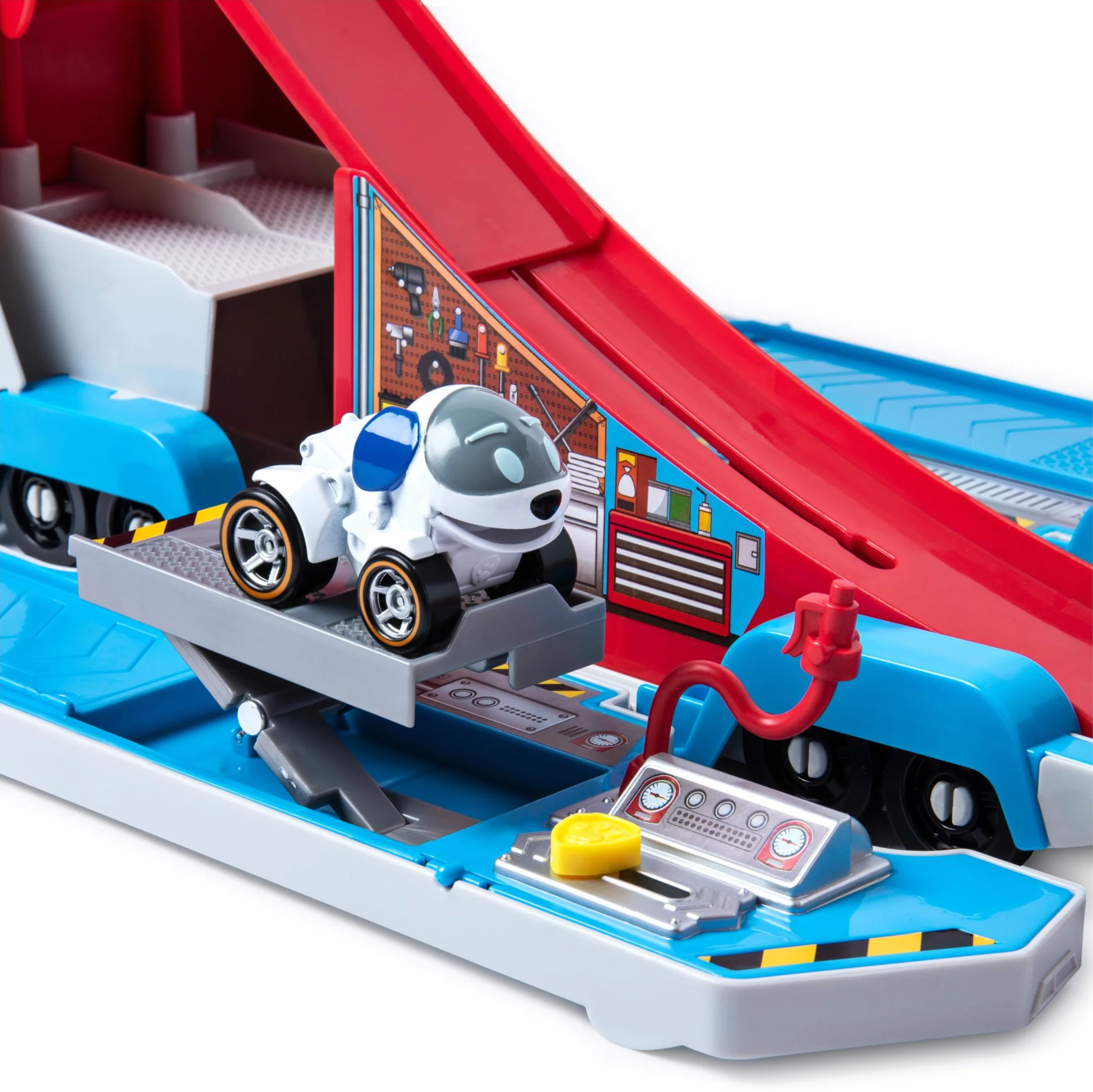 Paw Patrol Pat Patrouille Camion Patrouilleur 2 en 1 True Metal Véhicule Circuit Voiture Accessoires Jouet Enfant 3 Ans+