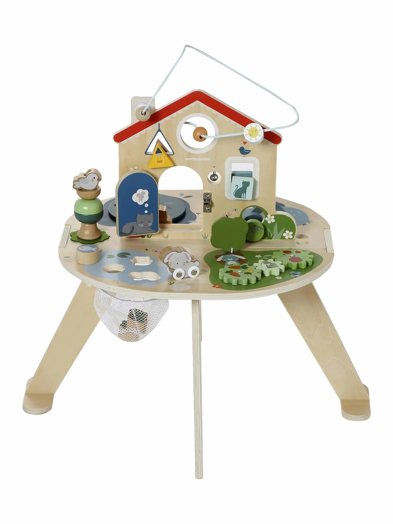 VERTBAUDET Table d'activités évolutive Pliable en Bois FSC®