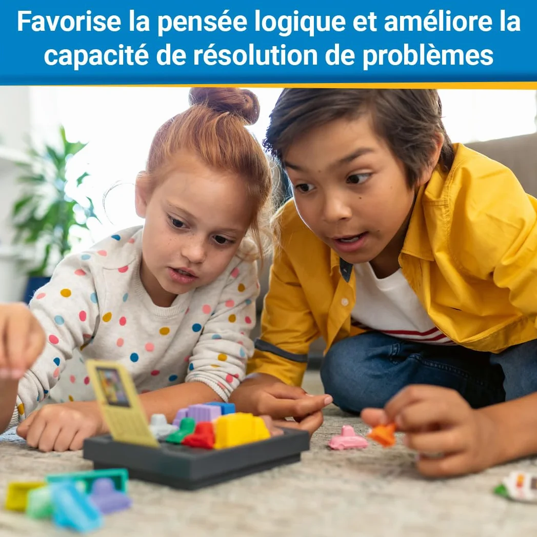 Ravensburger ThinkFun Rush Hour, Jeu de logique d’embouteillage dès 8 Ans, Casse-tête Solo avec 40 défis
