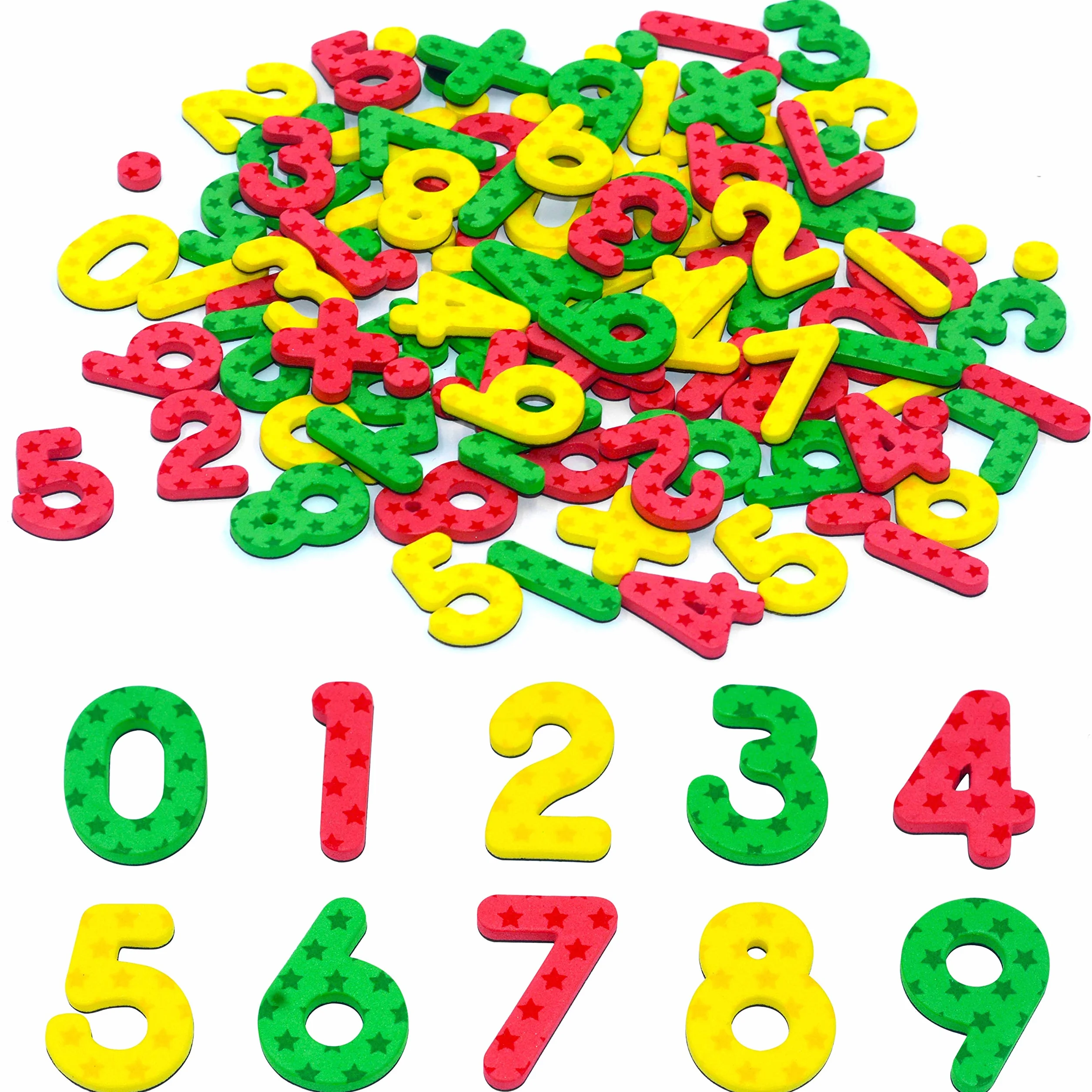 Nombres magnétiques 102pcs pour Mathématiques de Base Éducation Mathématiques