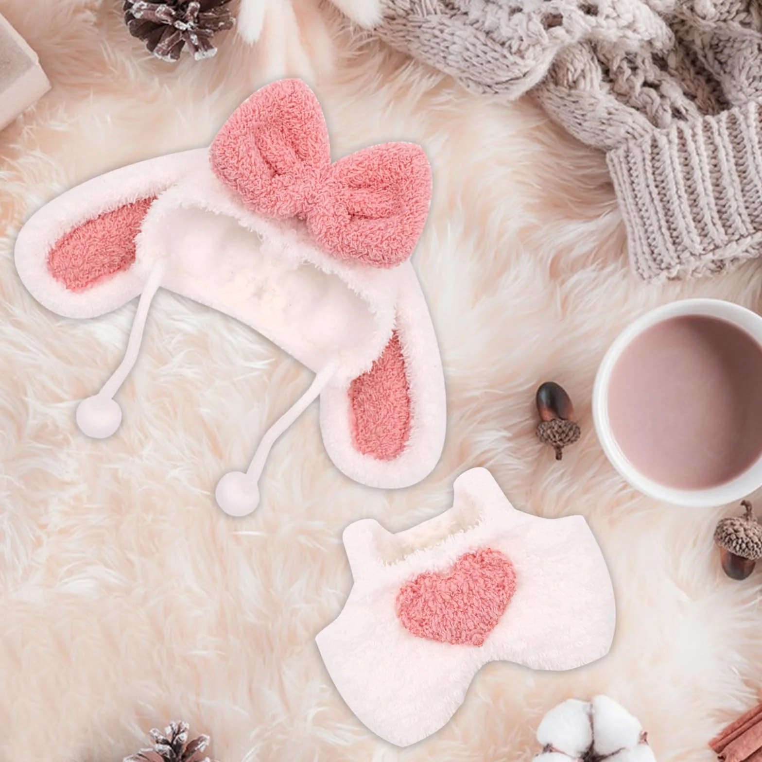 Vêtements pour Peluche bubu 17 cm - Pull à Capuche DIY - Cadeaux pour Enfants