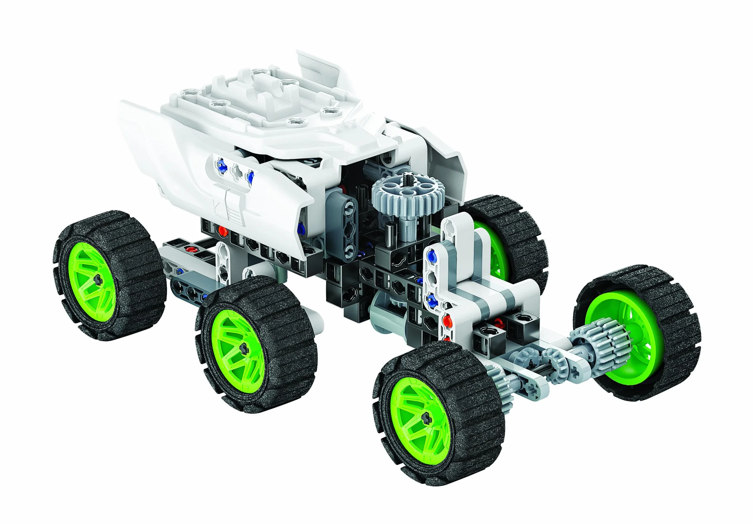 Clementoni Rover Spatial NASA Modèle motorisé Futuriste Exploration Mars Atelier Construction créatif Jeux Éducatif Enfant 8ans