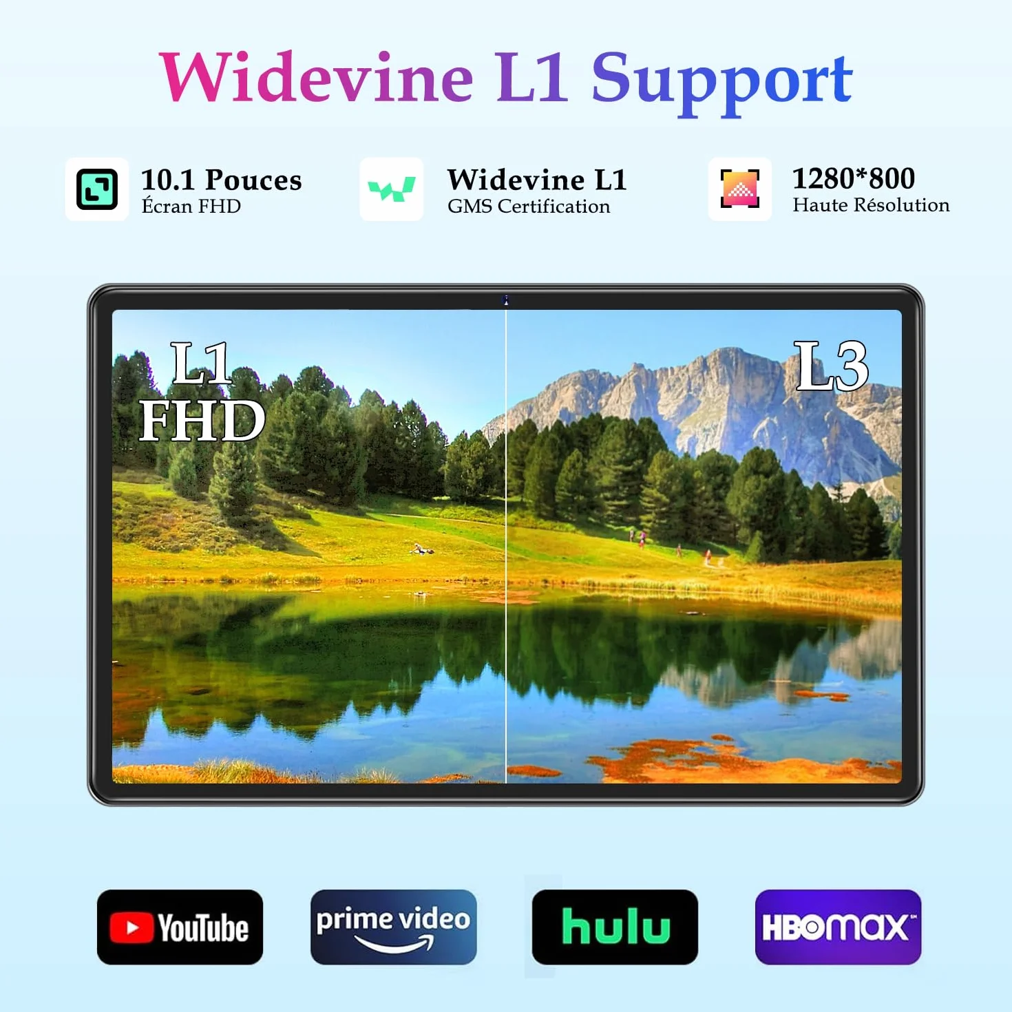 ZIOVO Tablette Enfants 10 Pouces Android 14 Tablette,20Go RAM+128Go ROM(TF 1To),Widevine L1,WiFi 6 Tablette Tactile,Octa-cœur, 6000mAh | 5+8MP | BT 5.0 | Contrôle Parental Tablettes avec EVA Cas-Rose.