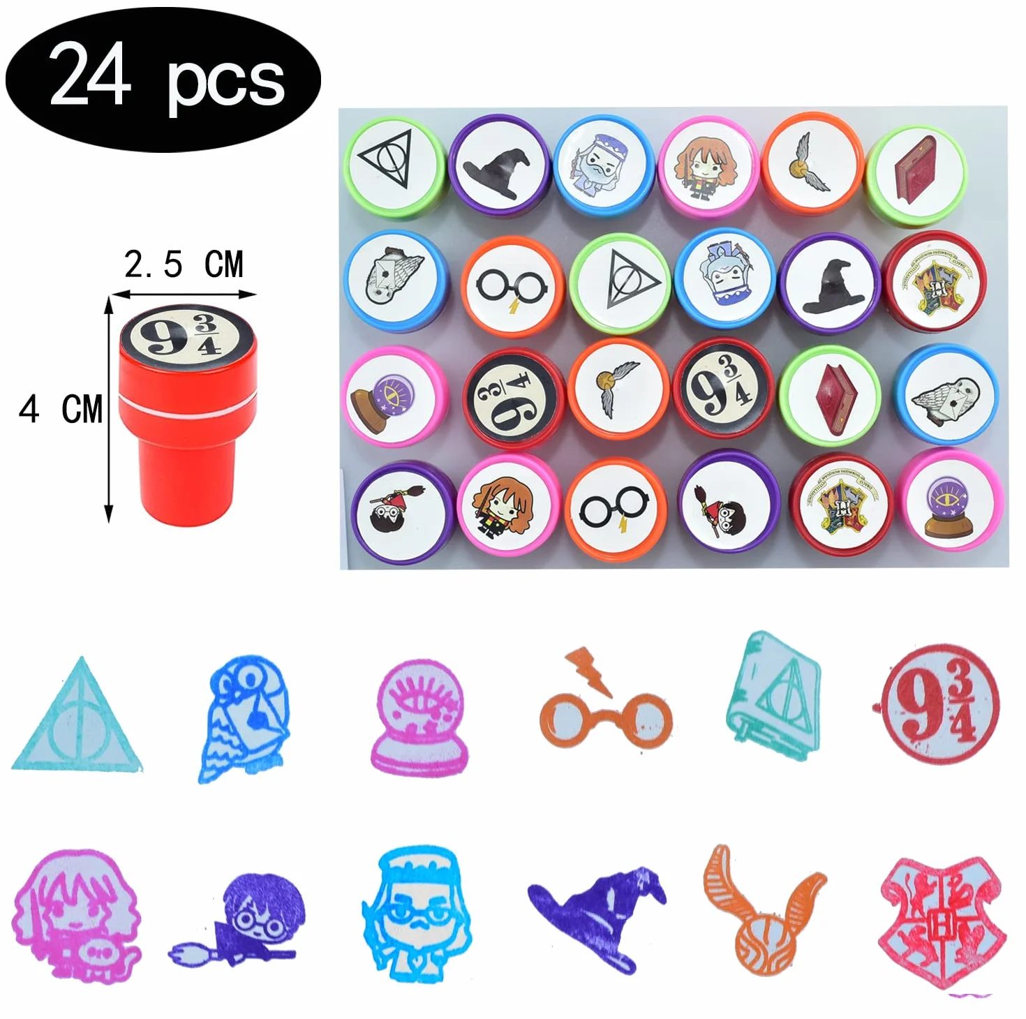 Harry Fête d'anniversaire Accessoires Set 24 Pièces Cadeau Jouets pour Garçons Filles