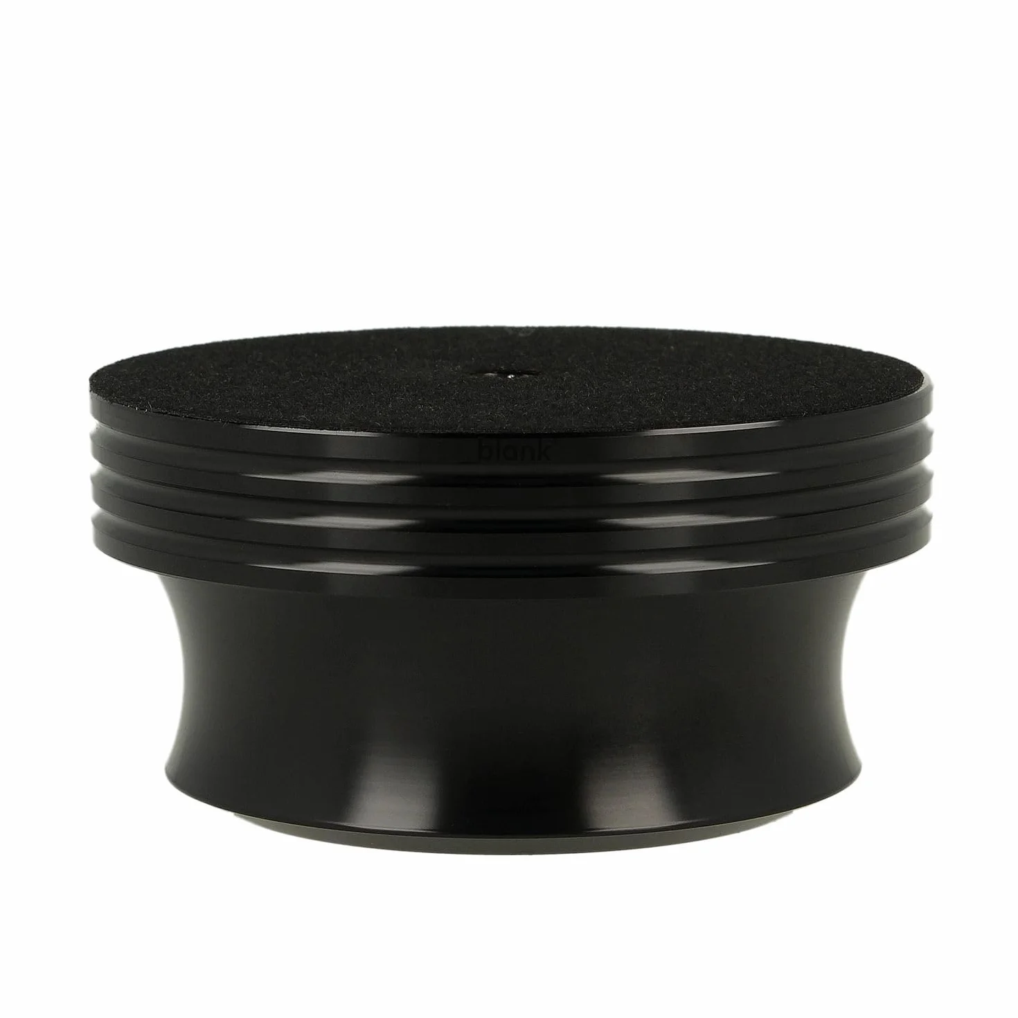Stabilisateur HiFi Poids pour disques Vinyle 425g Aluminium fraisé CNC Anodisé Noir