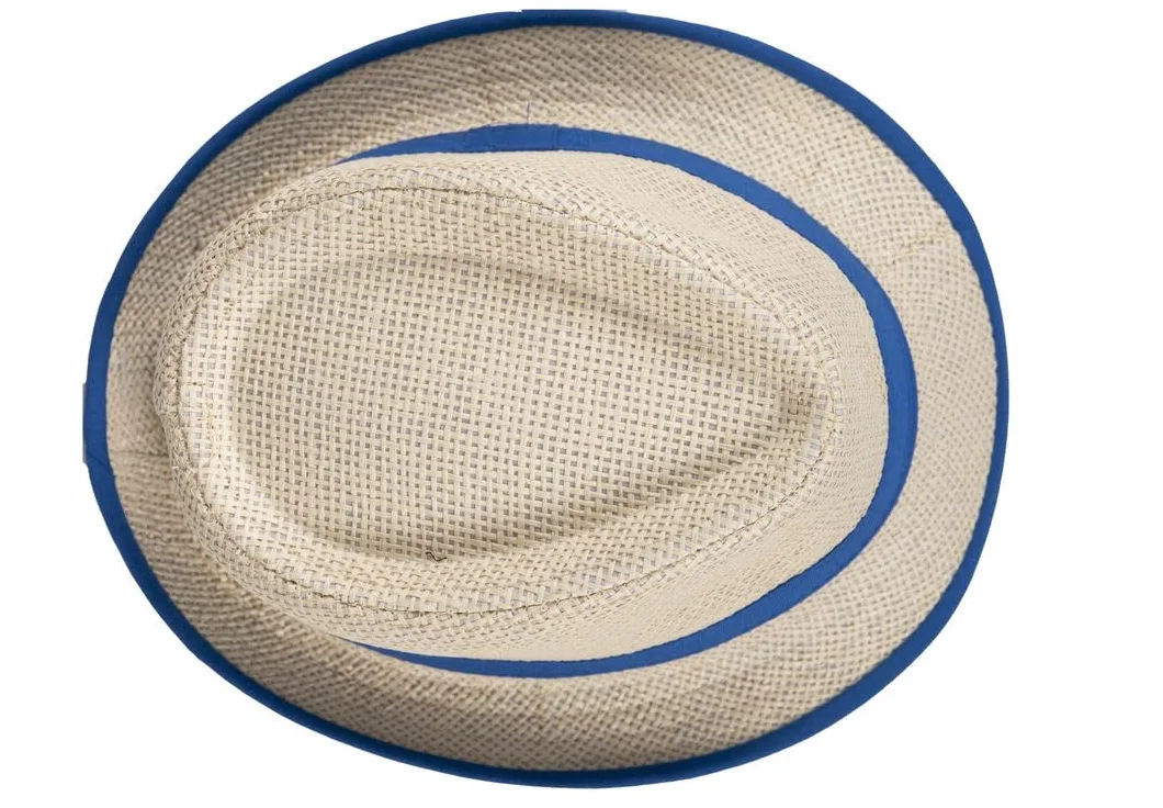 Chapeau de Paille Borsalino Adulte PTIT CLOWN - Accessoire Déguisement Carnaval