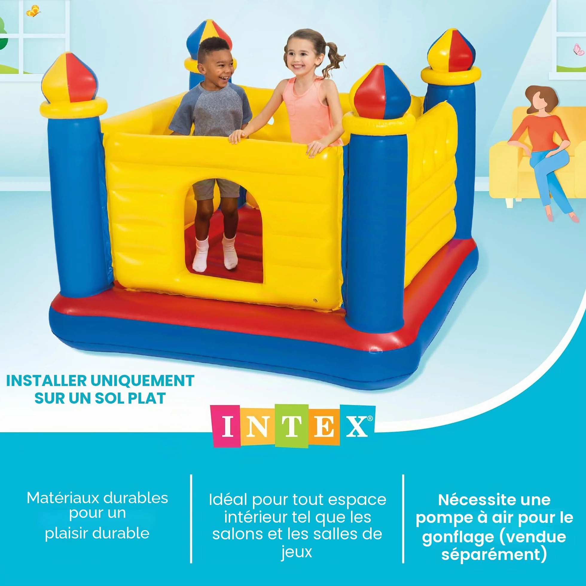 Intex Chateau gonflable Jump-O-Lene 48259 Sans Phtalates