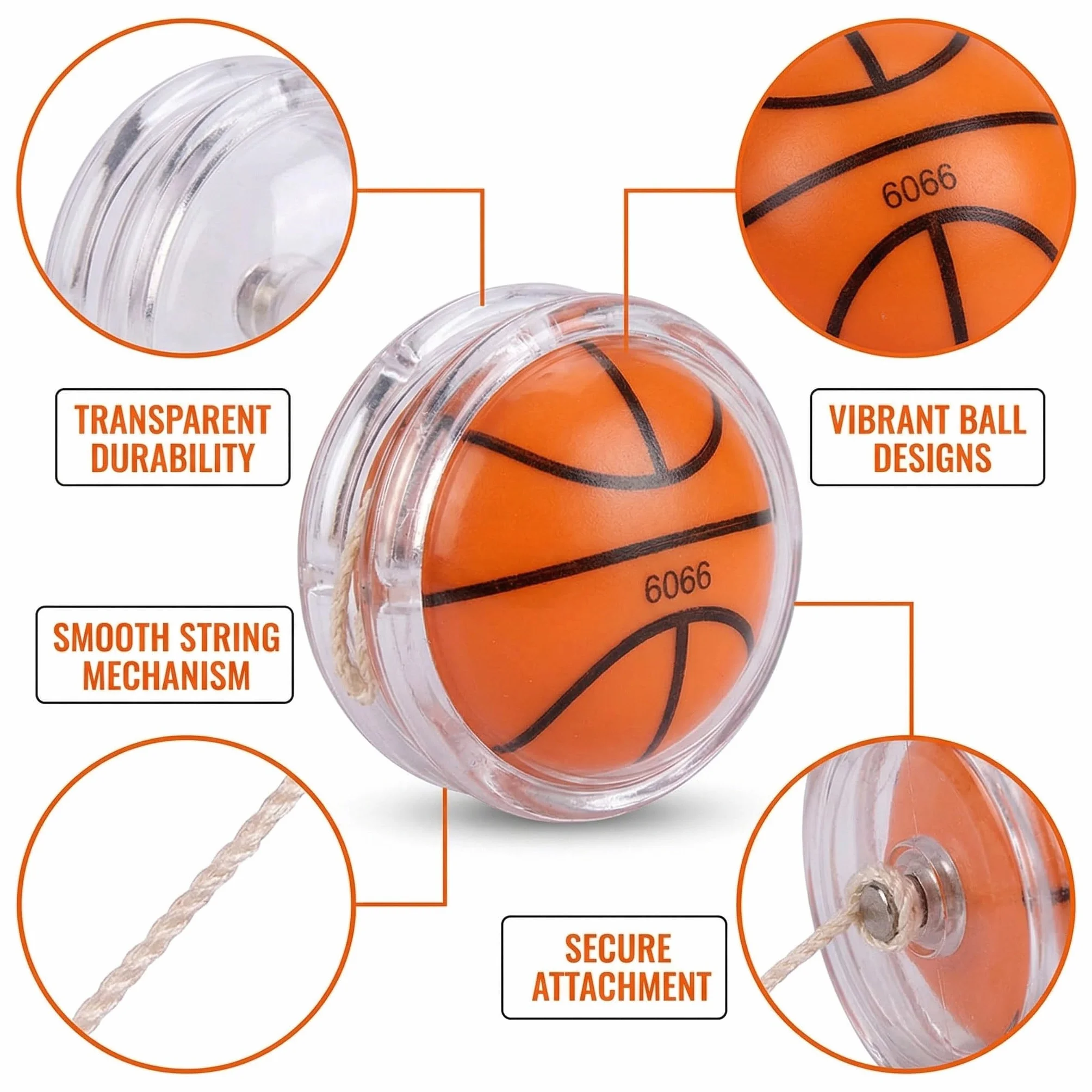 Enfants Yo-yo 10PCS Yoyo Jouets Professionnel Puzzle pour Débutants Jouet Rétro Cadeaux