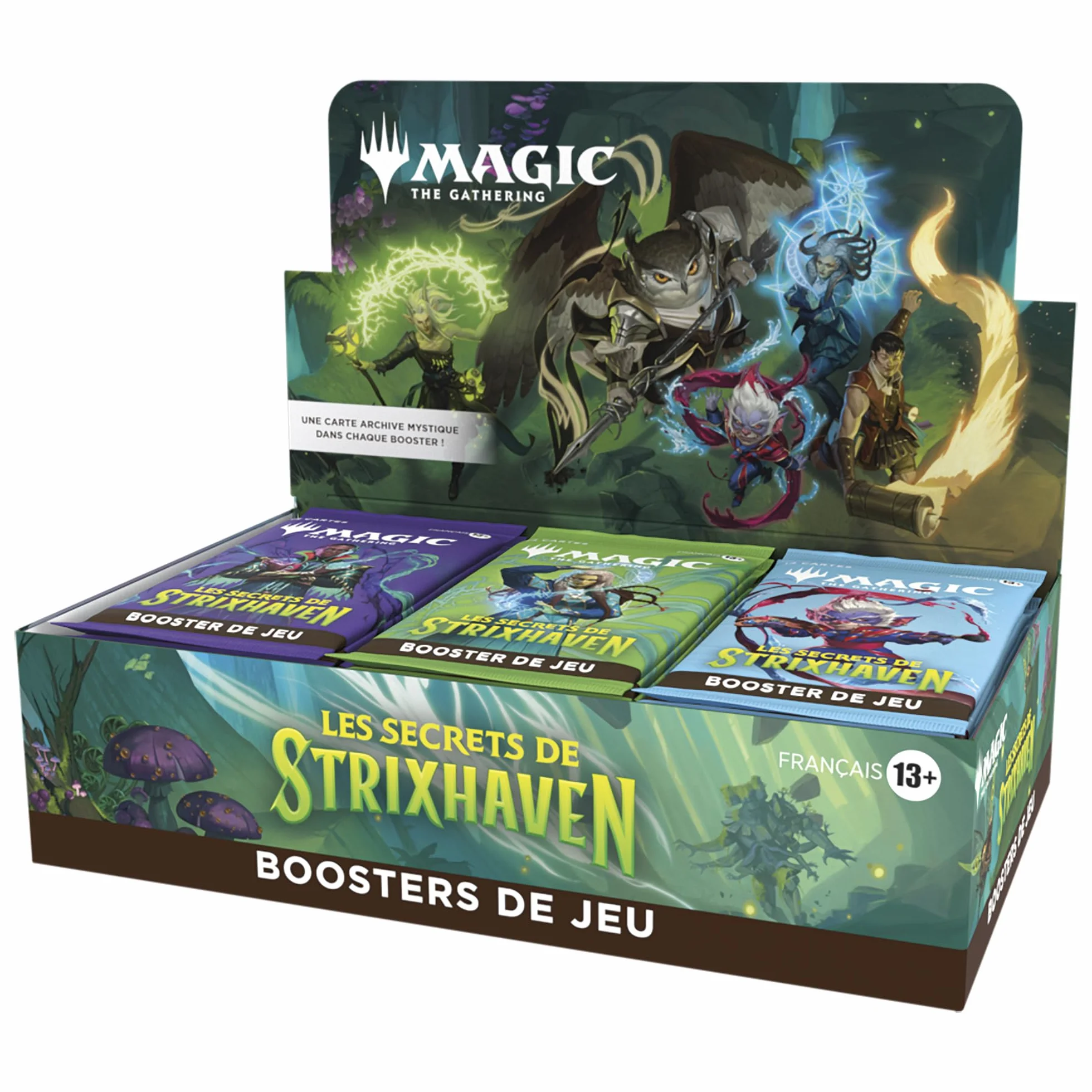 Boîte de boosters de Jeu Magic: The Gathering Les Secrets de Strixhaven (Version Française)