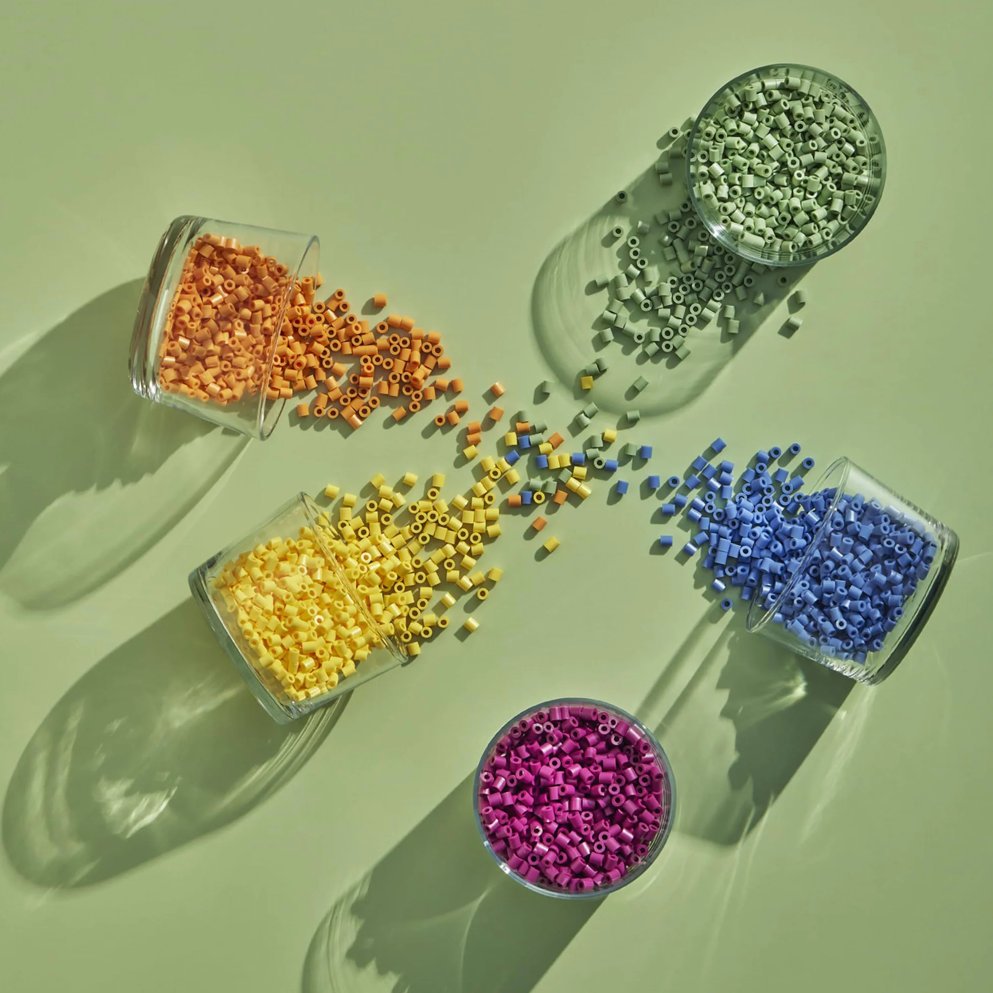 HAMA sachet de perles à repasser bio midi 1000 perles loisirs créatifs enfants 5 ans