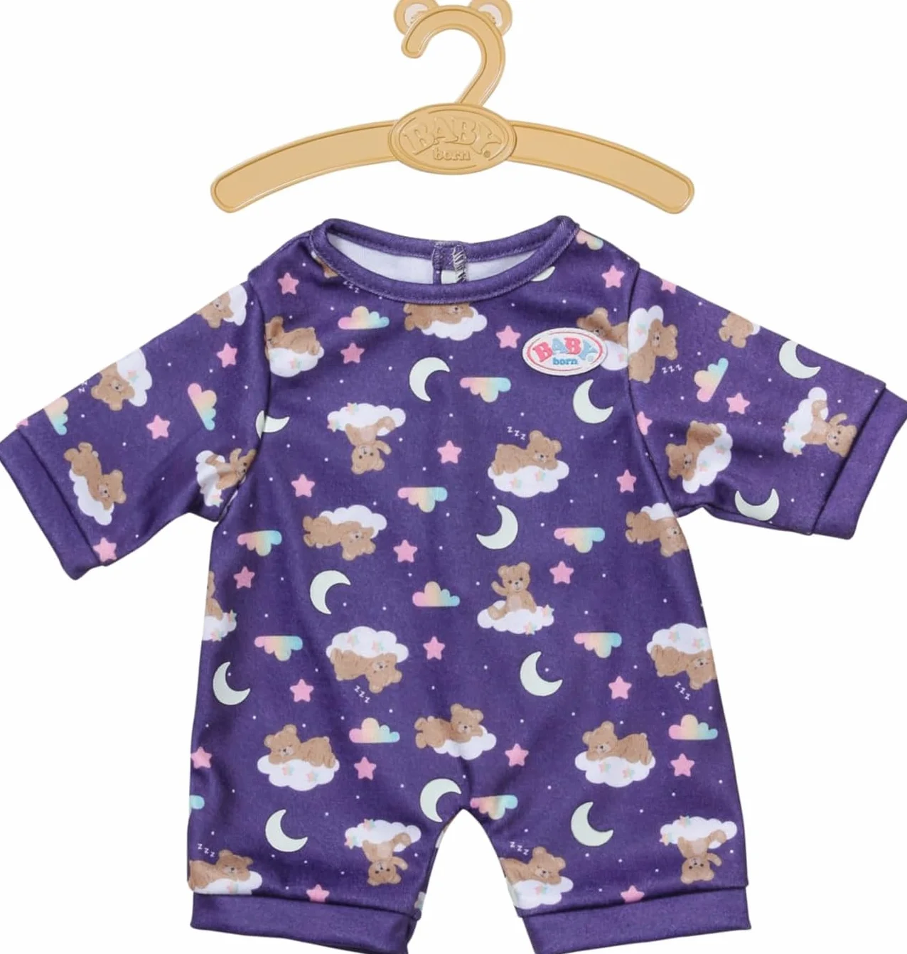 BABY born Pyjama Teddy Phosphorescent Pyjama pour poupées 43 cm Zapf Creation