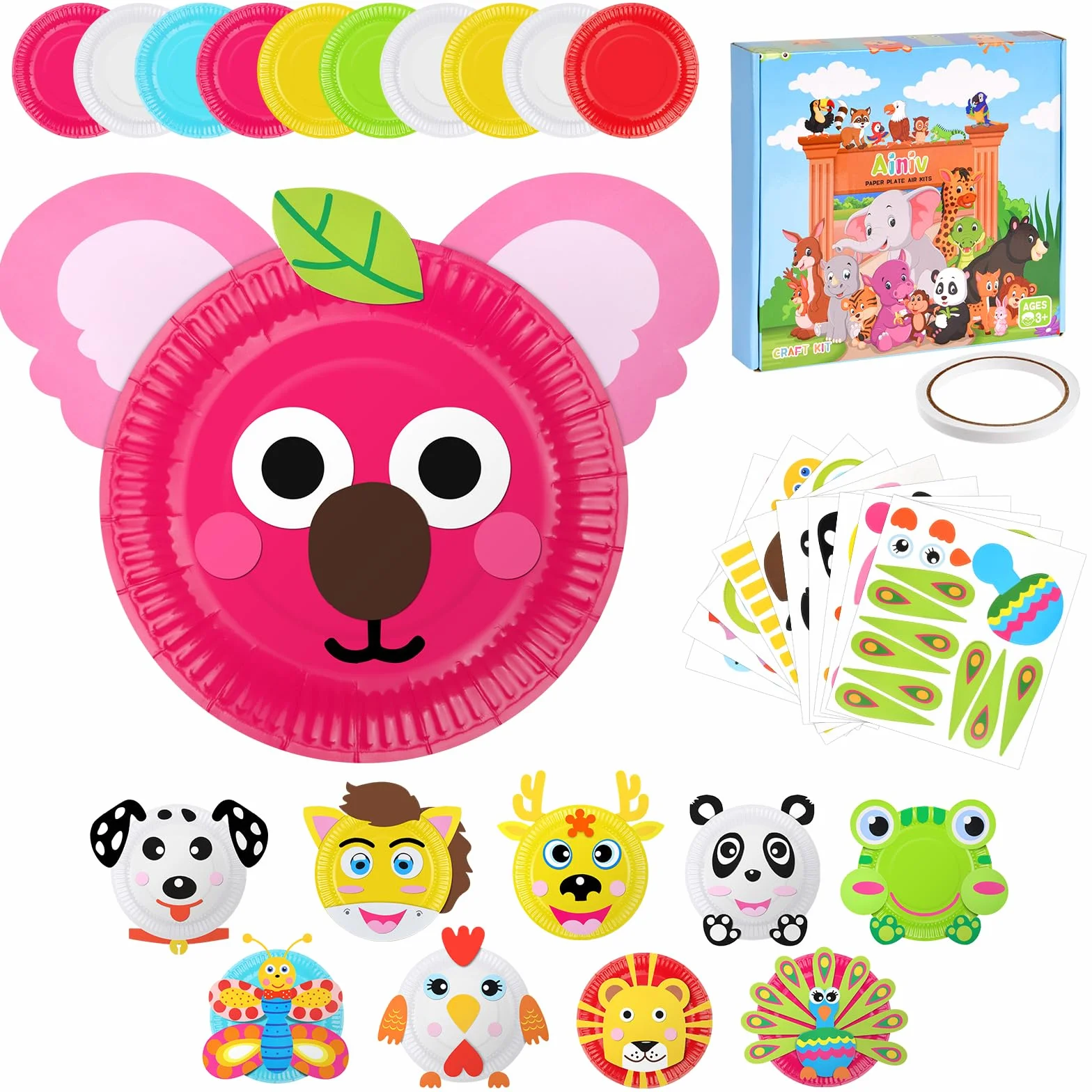 Kit DIY Activité Manuelle Enfant 3-10 Ans, Jeux Créatifs Fille Garçon, Cadeau Halloween Noël